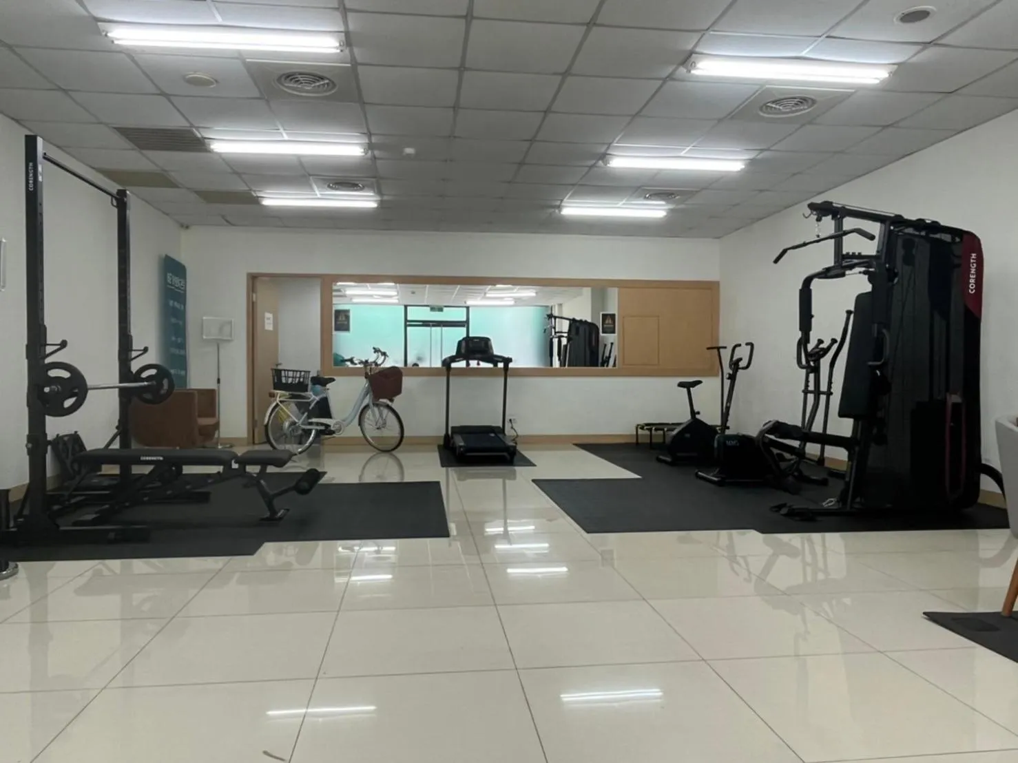 Fitness centre/facilities in Delton Hotel