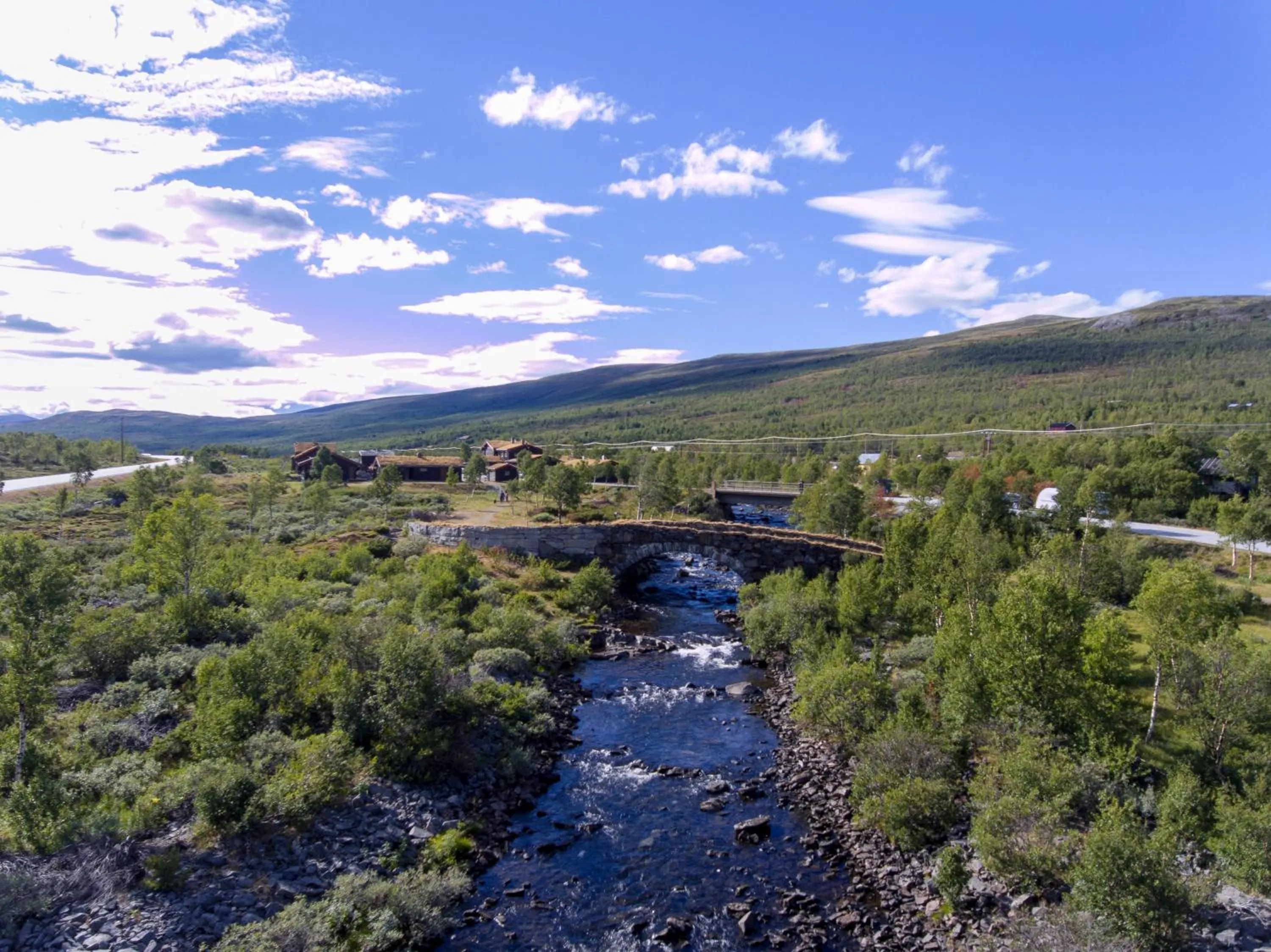 Landmark view in Dovregubbens Hall