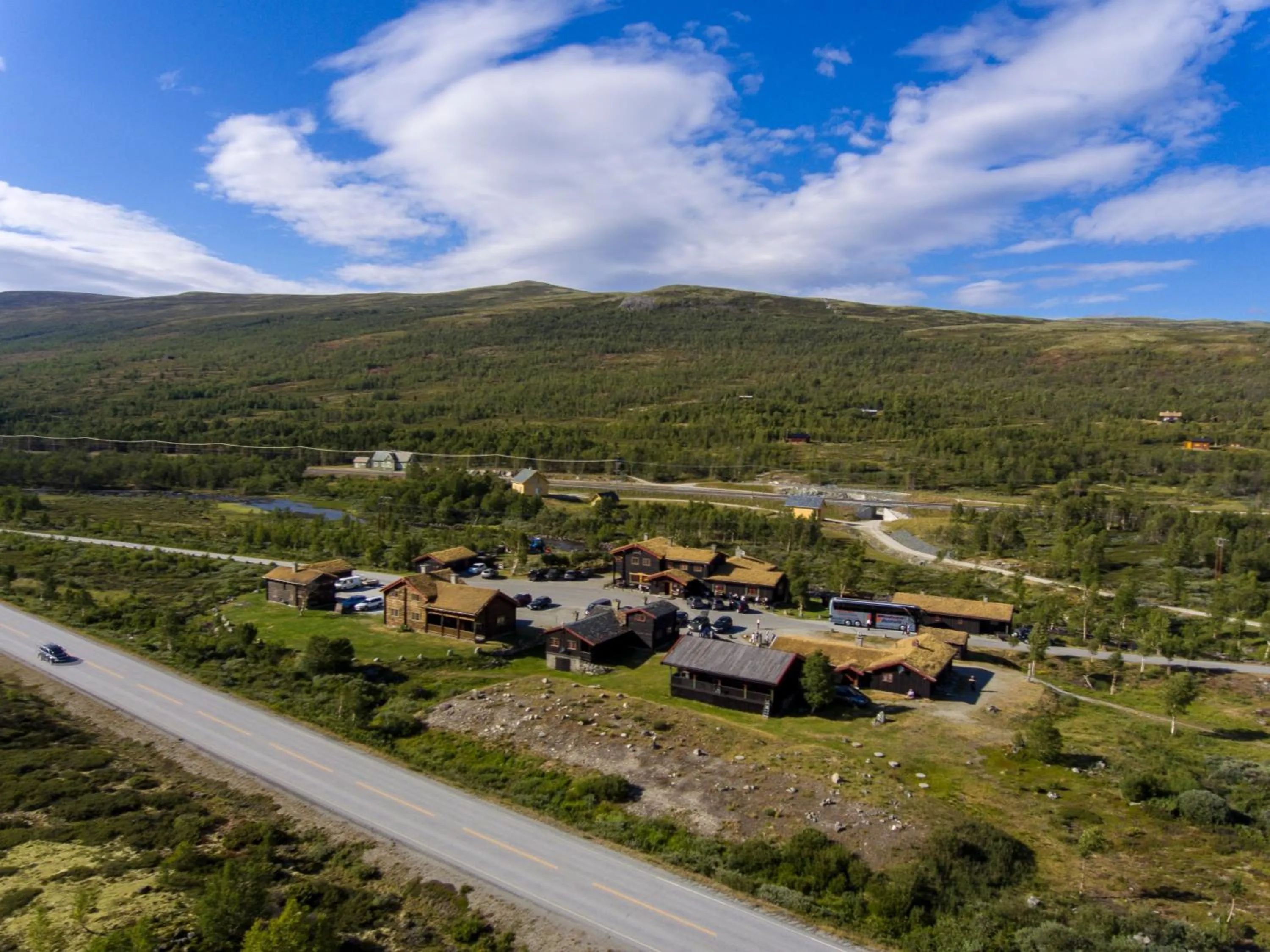 Bird's eye view in Dovregubbens Hall