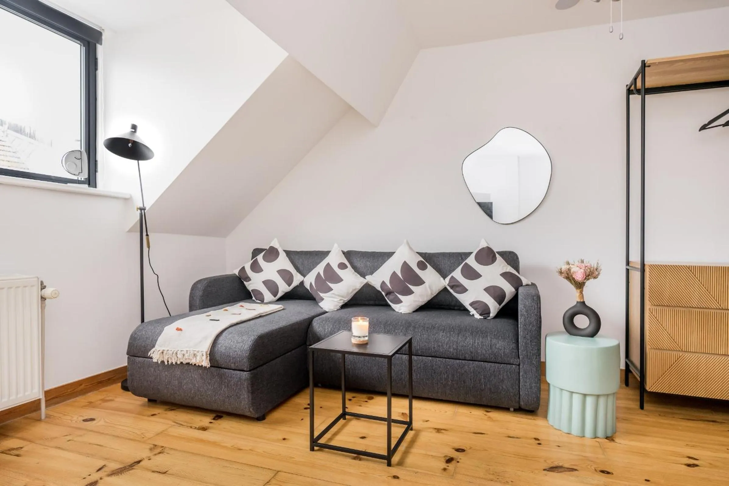 Living room in Simone's Kitchen B&B