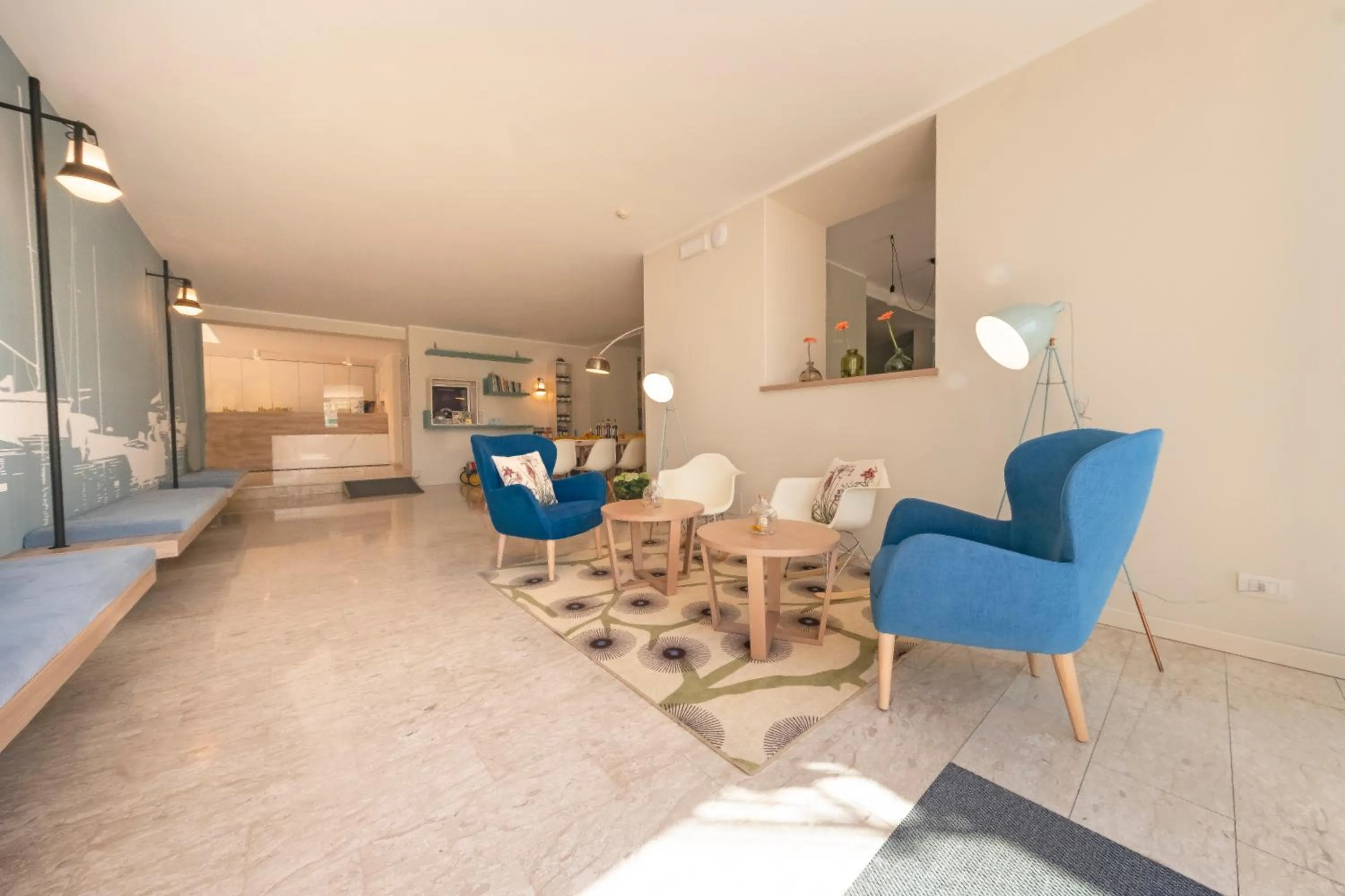 Lobby or reception in Hotel Al Sole Bardolino