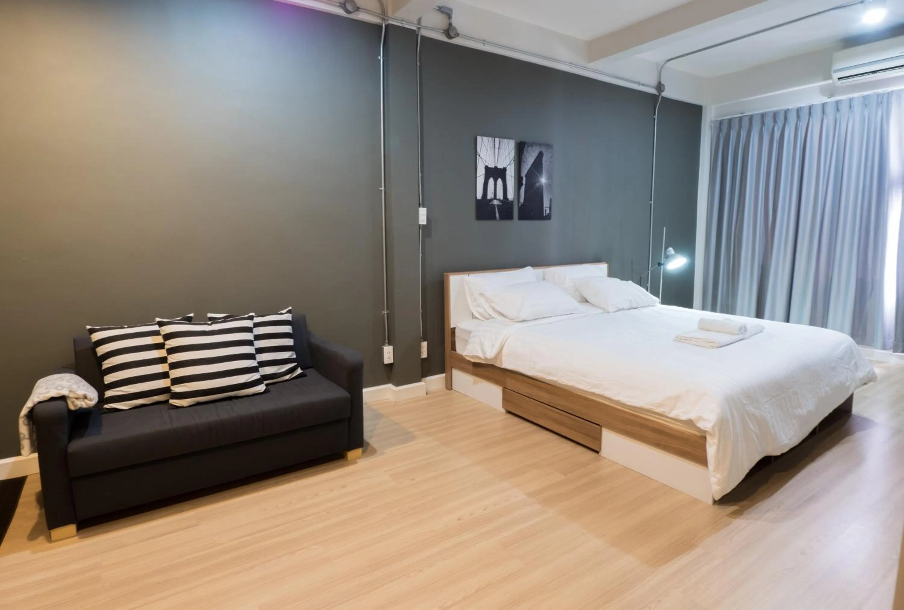 Bed in Pann Residence