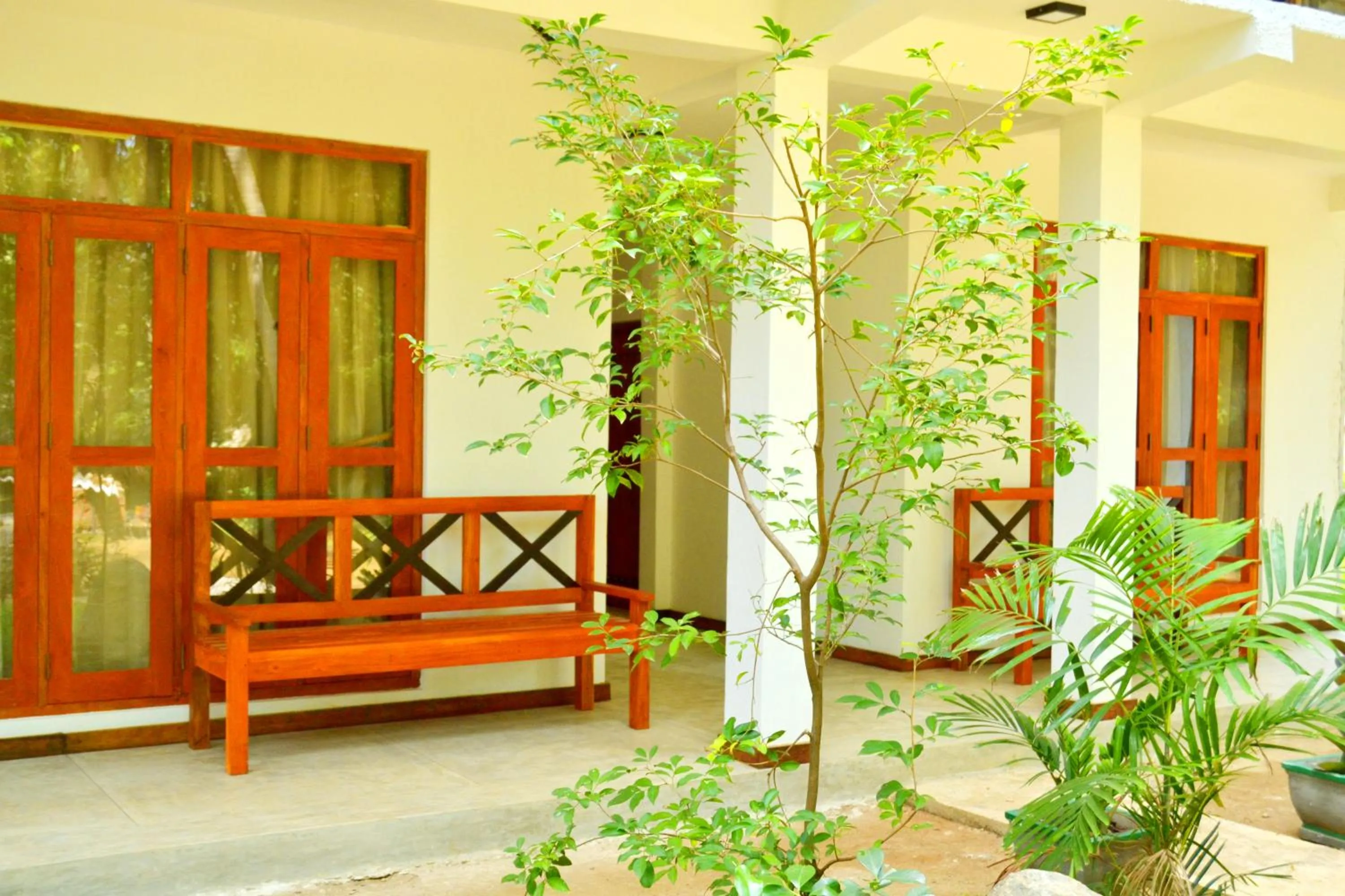 Seating area in girilena resort