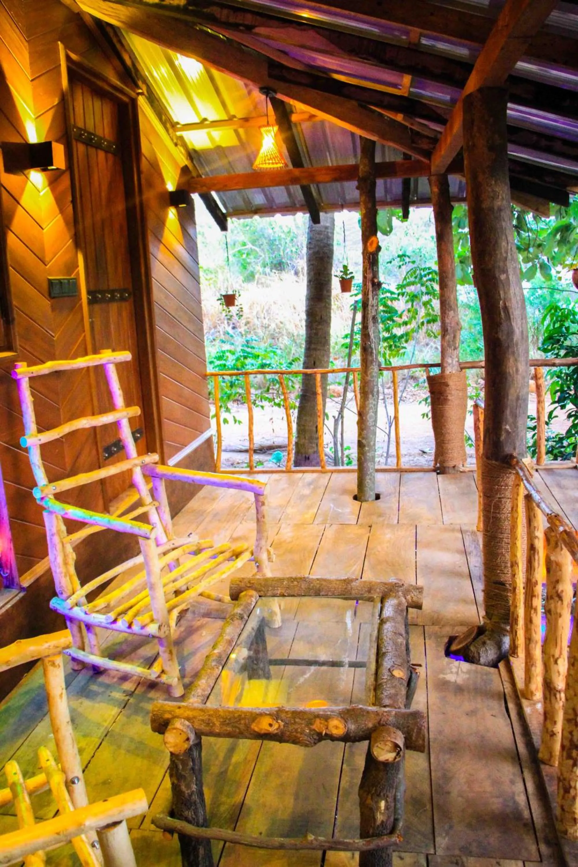 Patio in girilena resort