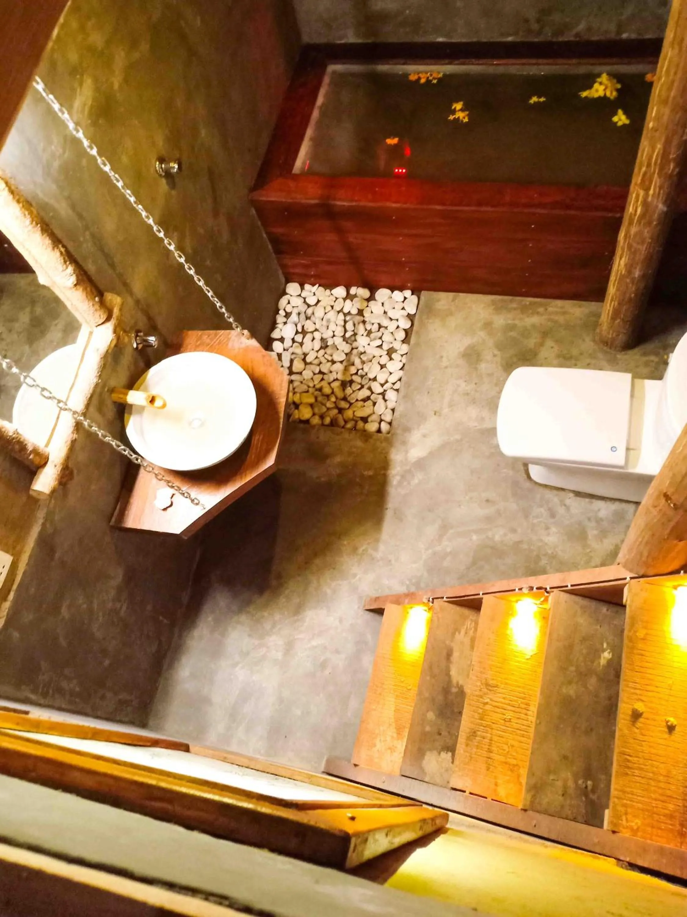 Bathroom in girilena resort