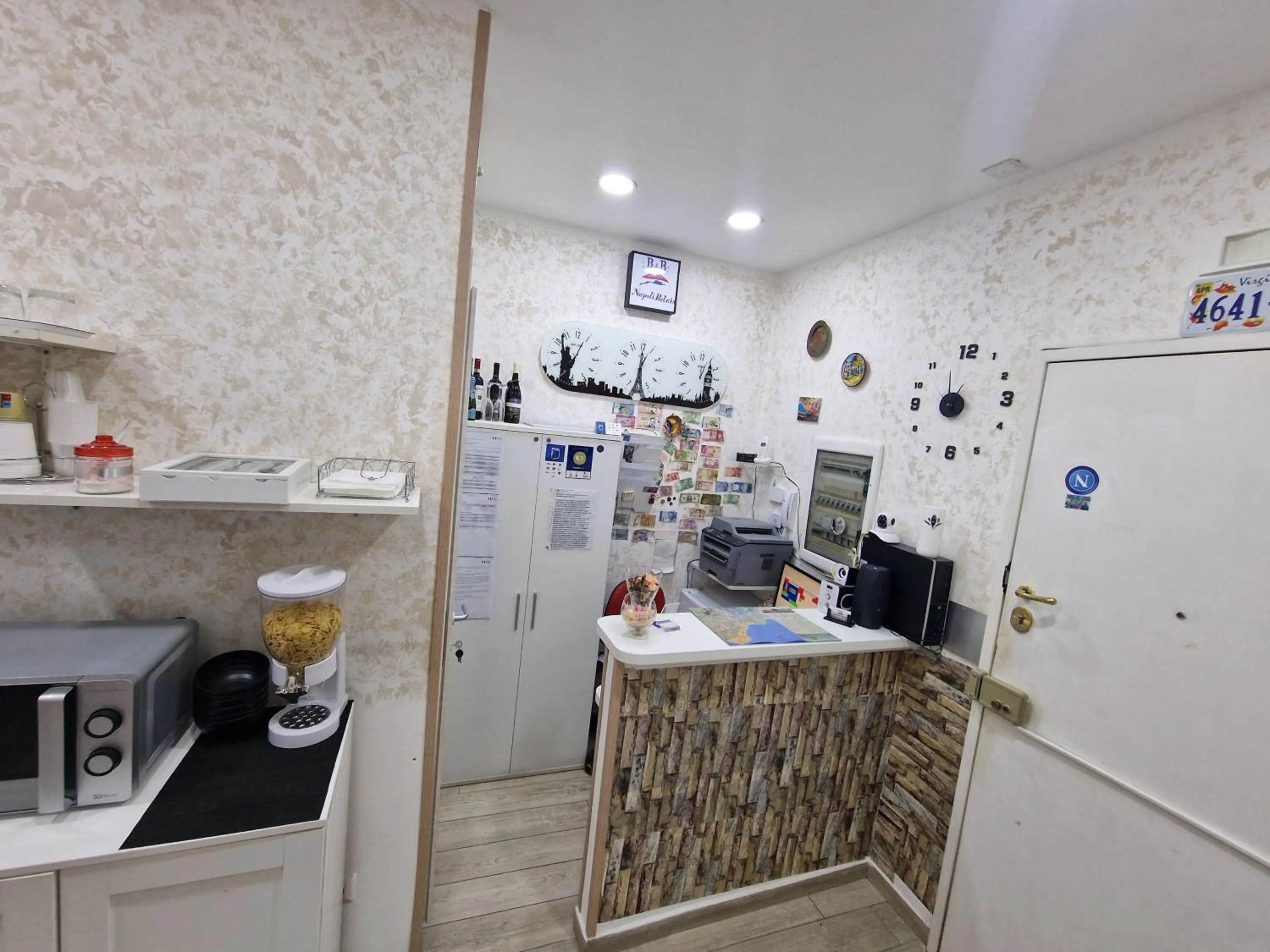 Lobby or reception in Napoli Relais