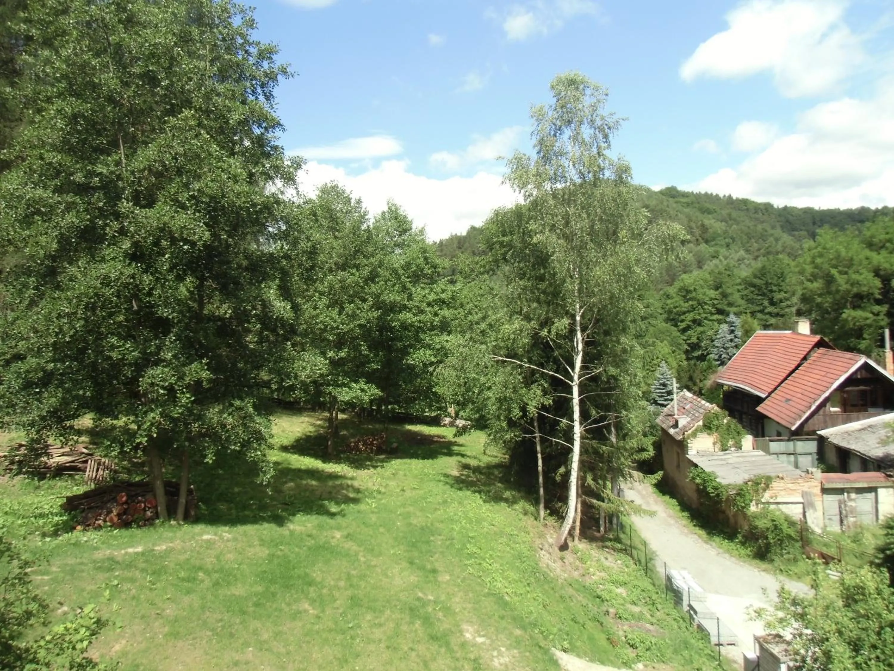 View (from property/room) in Hájovna Bukovec