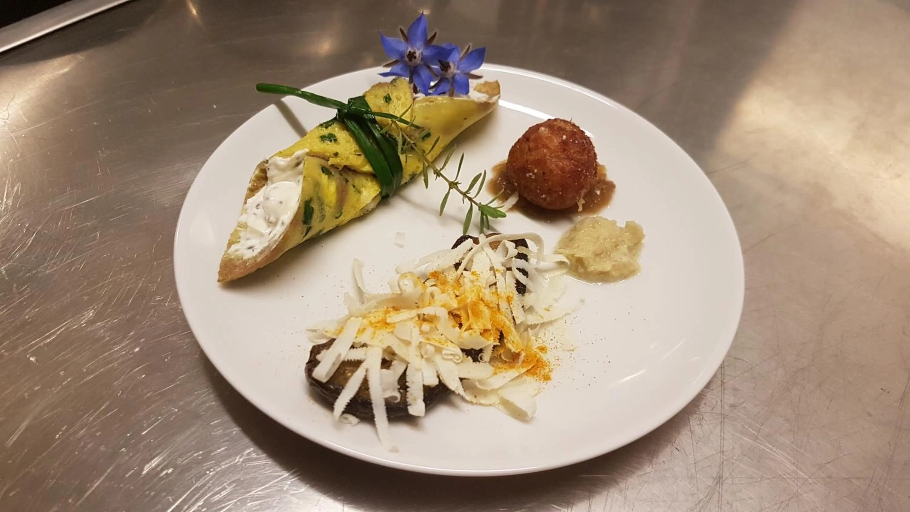 Food close-up in Ca' Blanca