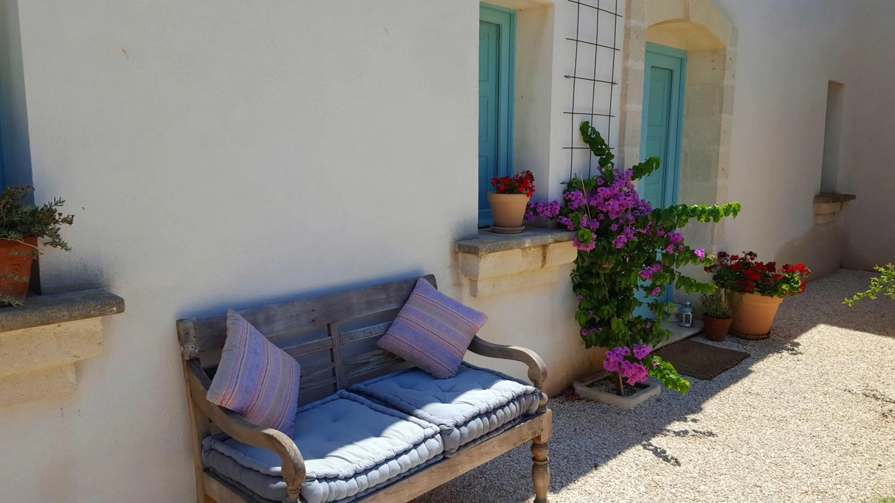 Patio in The Proud Garden