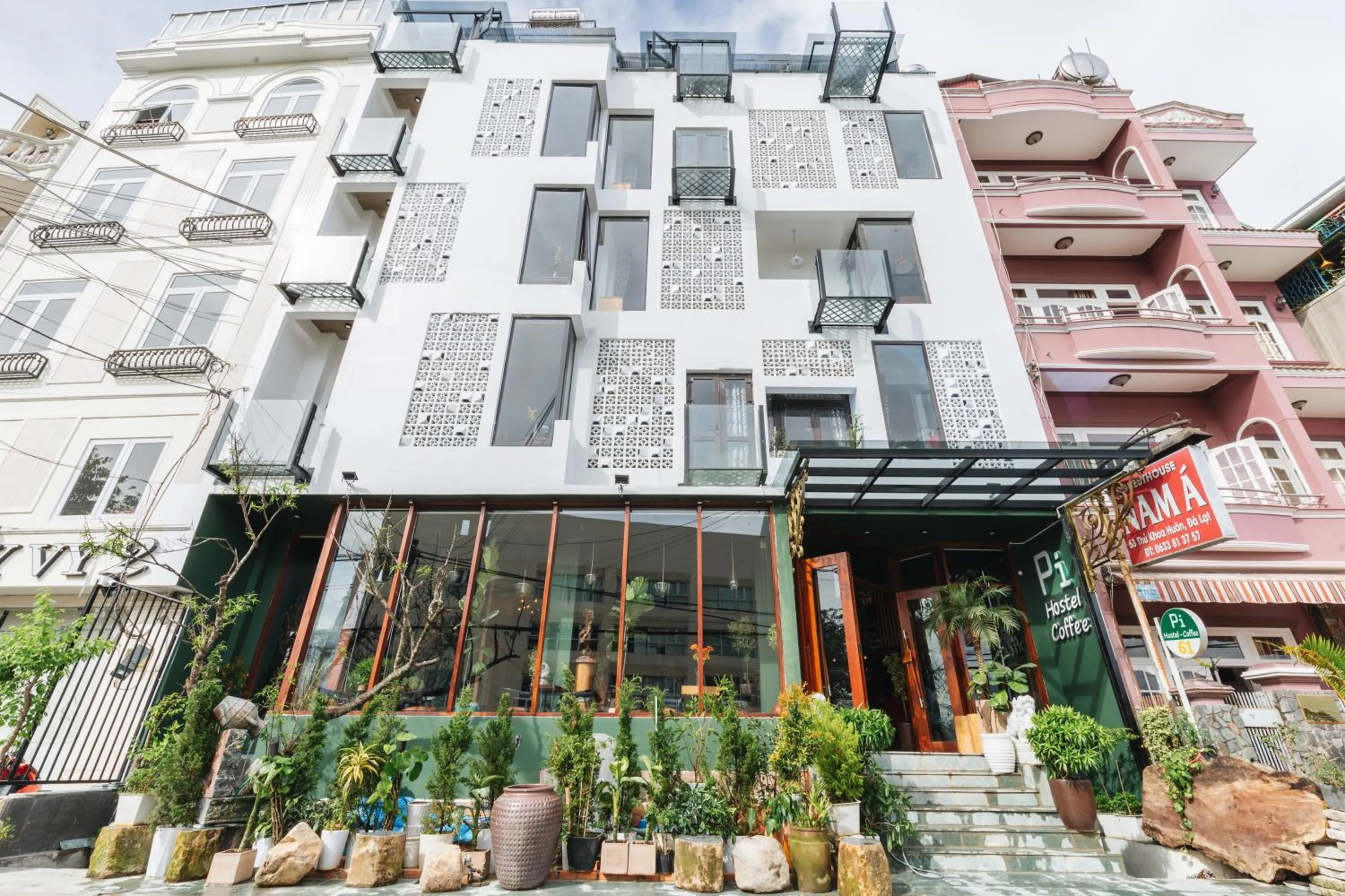 Property building in Pi Boutique Hotel