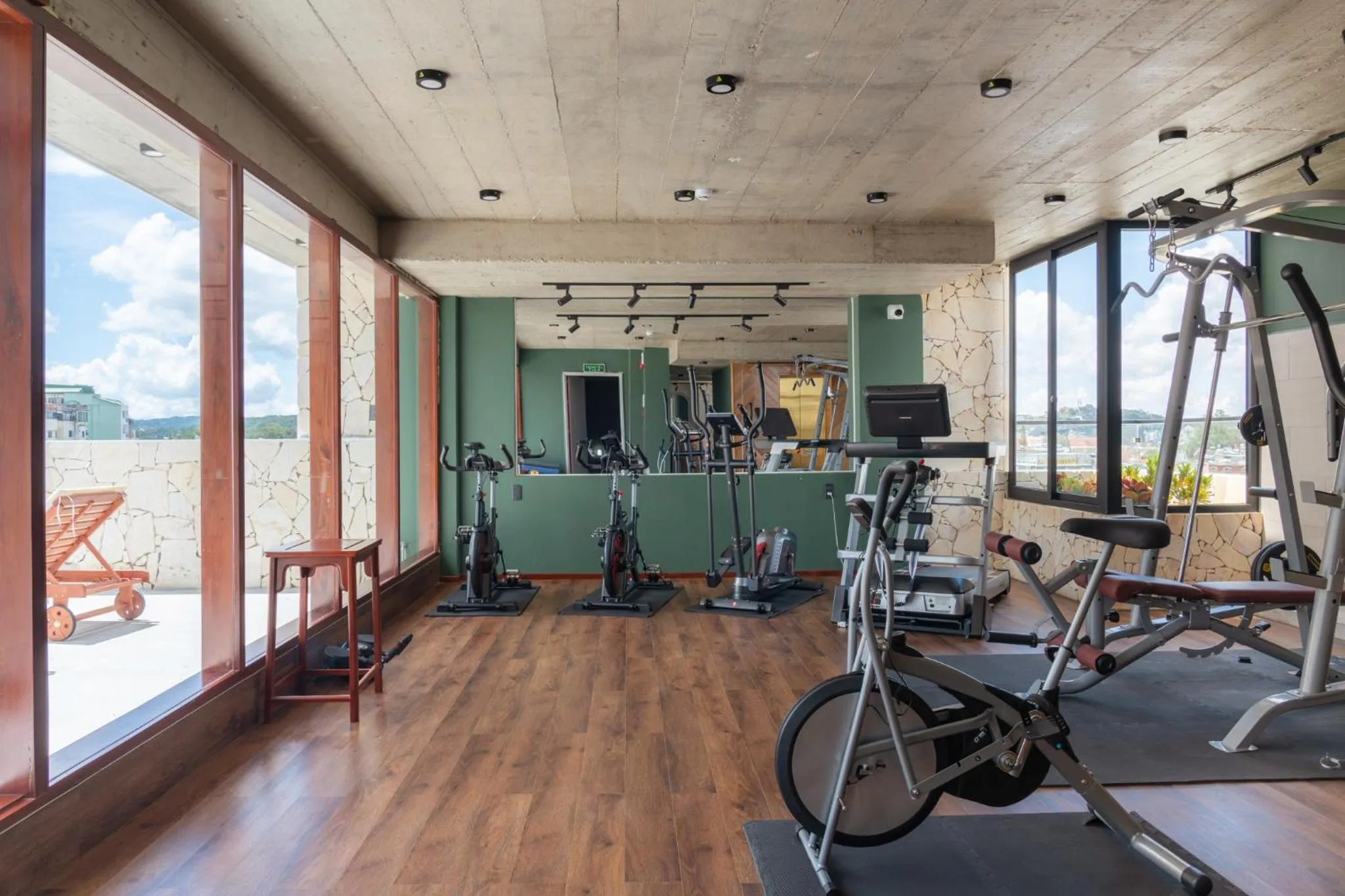 Fitness centre/facilities in Pi Boutique Hotel