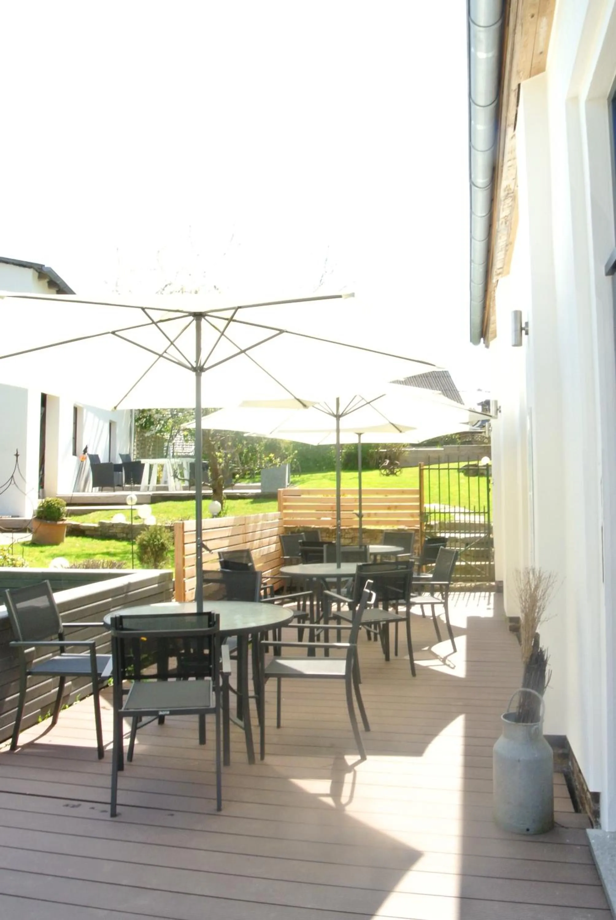 Balcony/Terrace in Gästehaus Tappes Hofgarten