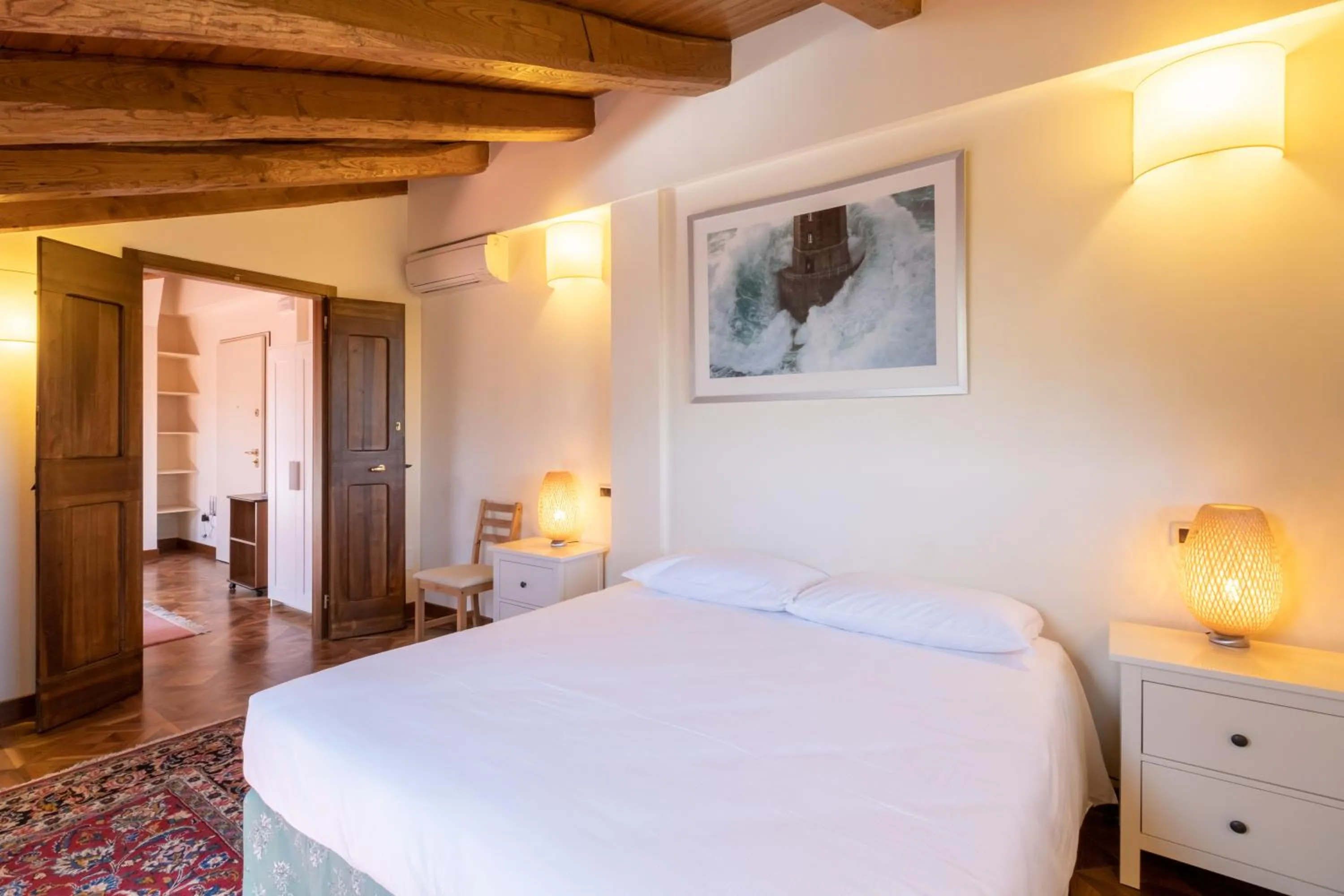 Bedroom, Bed in BolognaRoomscom - La Quercia