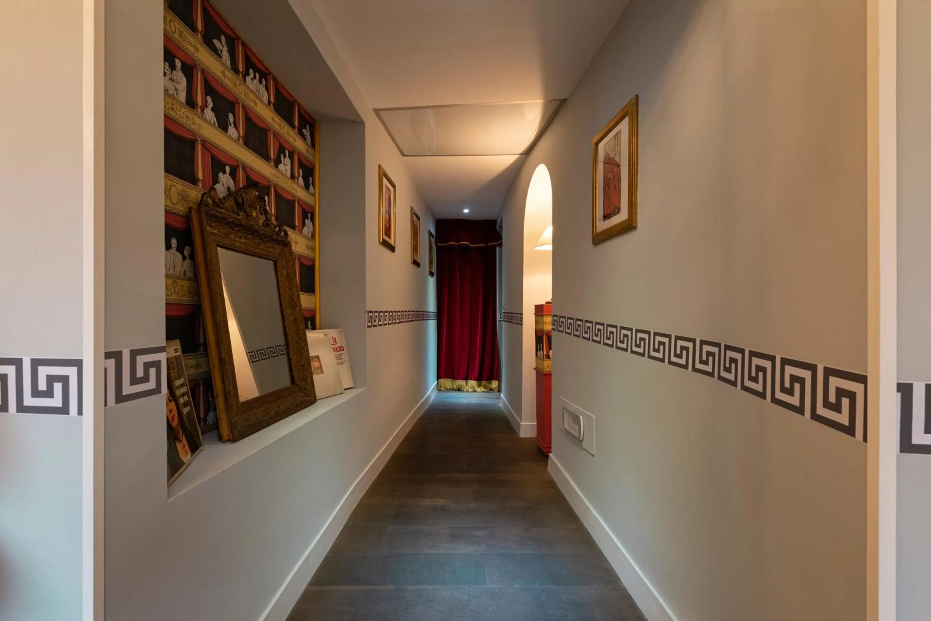 Lobby or reception in Le Suite del Barone