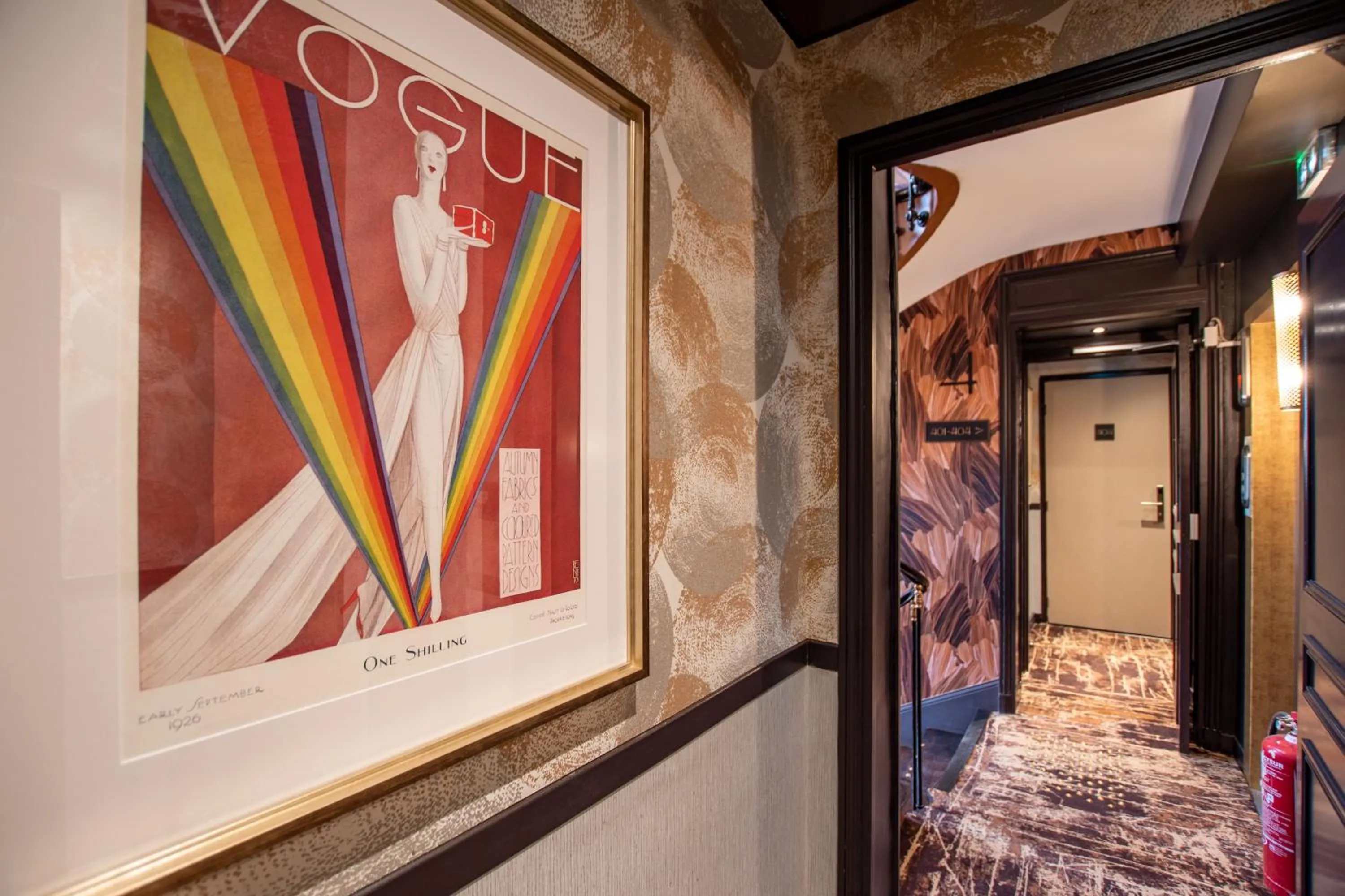 Decorative detail in ELSA, Hôtel Paris