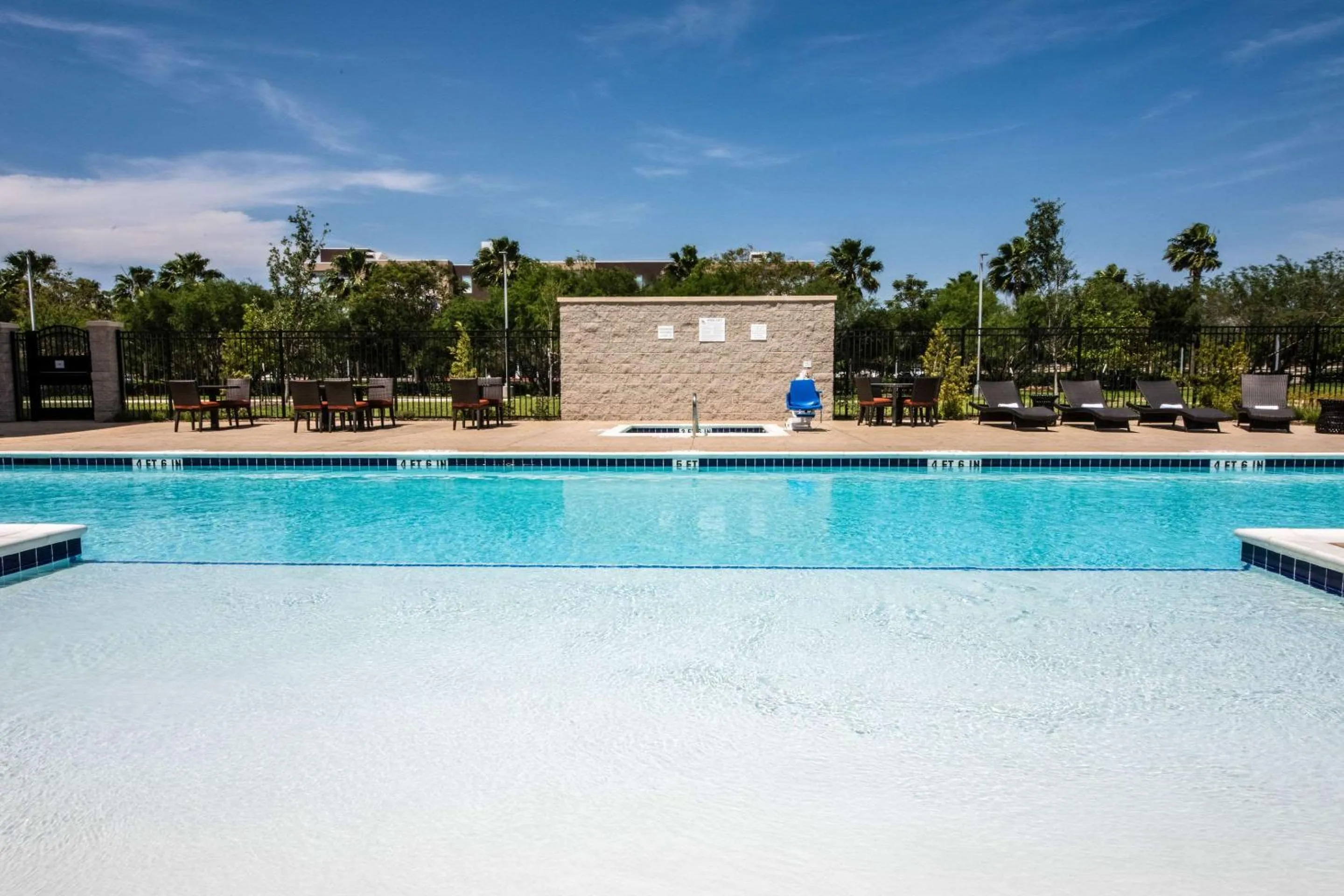 Swimming pool in Cambria Hotel McAllen Convention Center