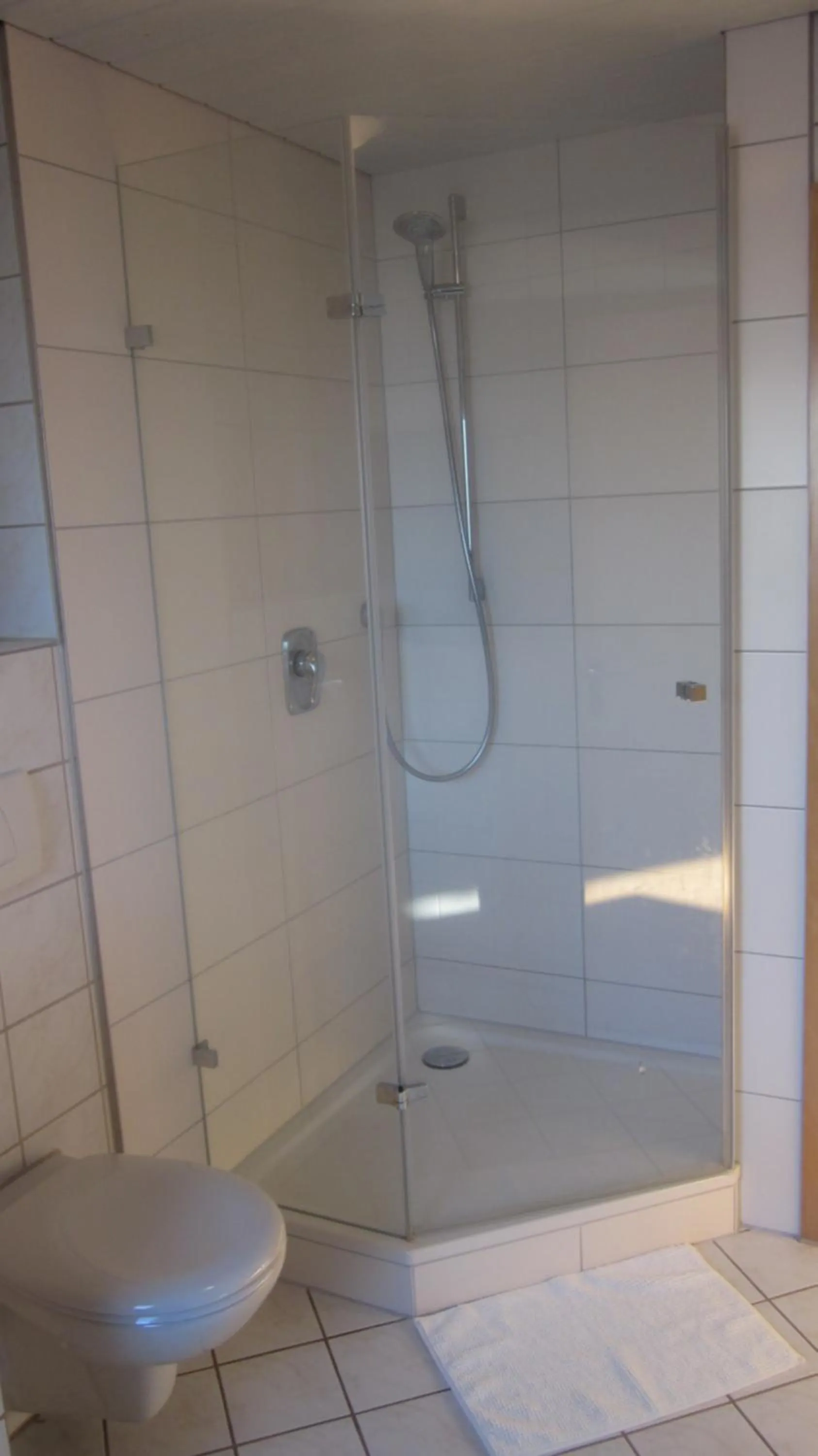 Shower in Komfort Apartment 1 DG Jürgen Kunzi