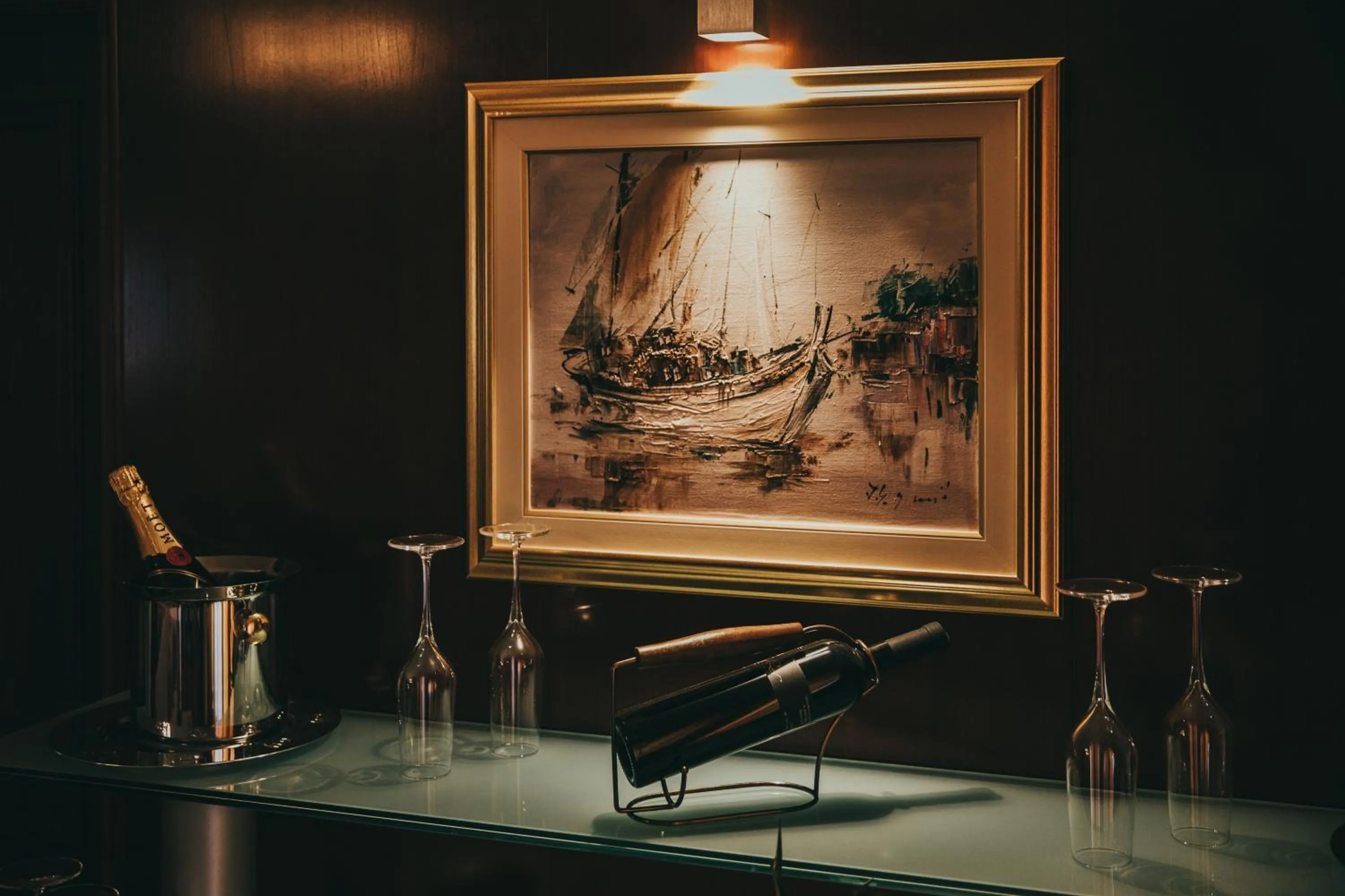 Drinks in Villa Riva