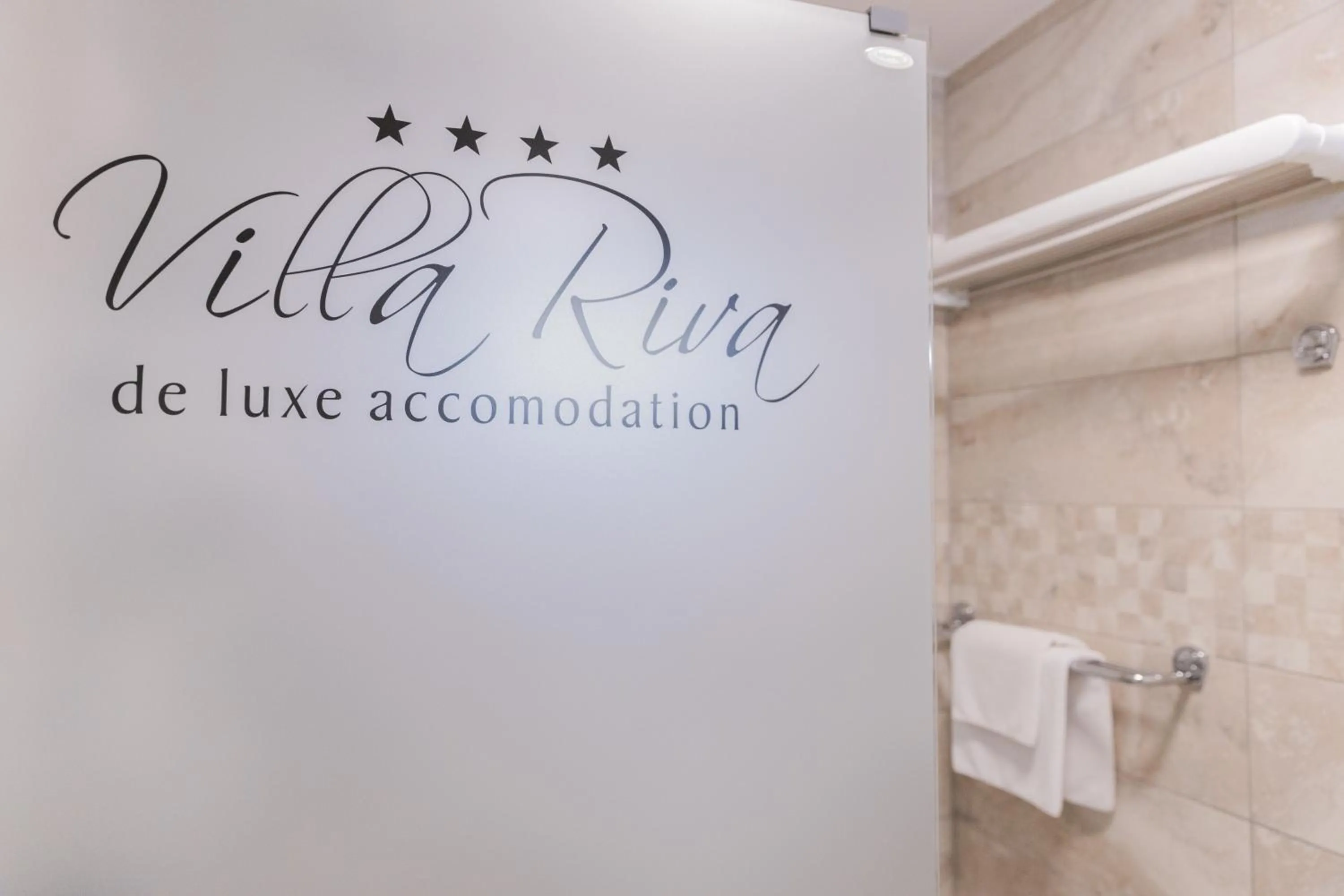 Logo/Certificate/Sign in Villa Riva