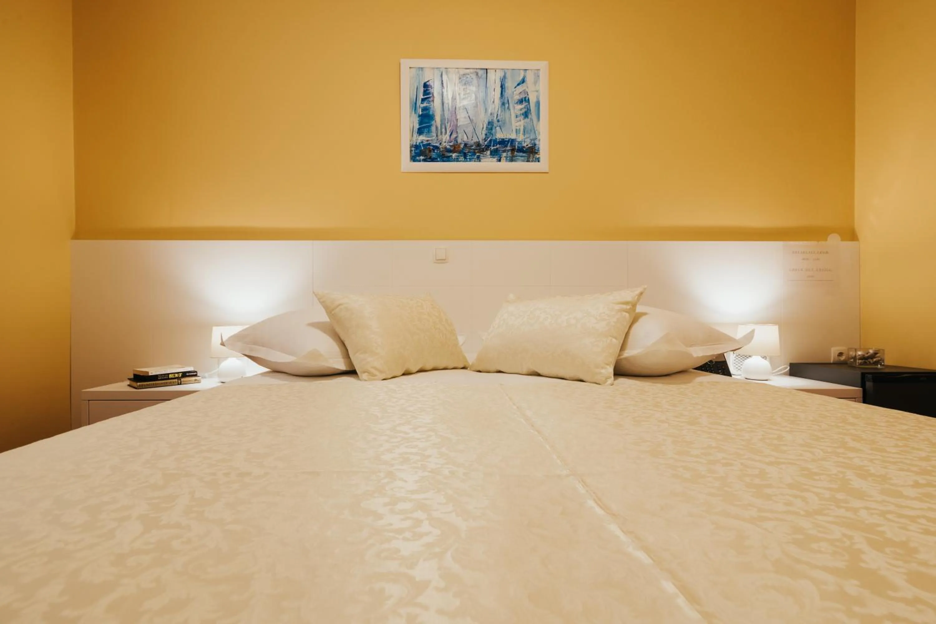 Bed in Villa Riva