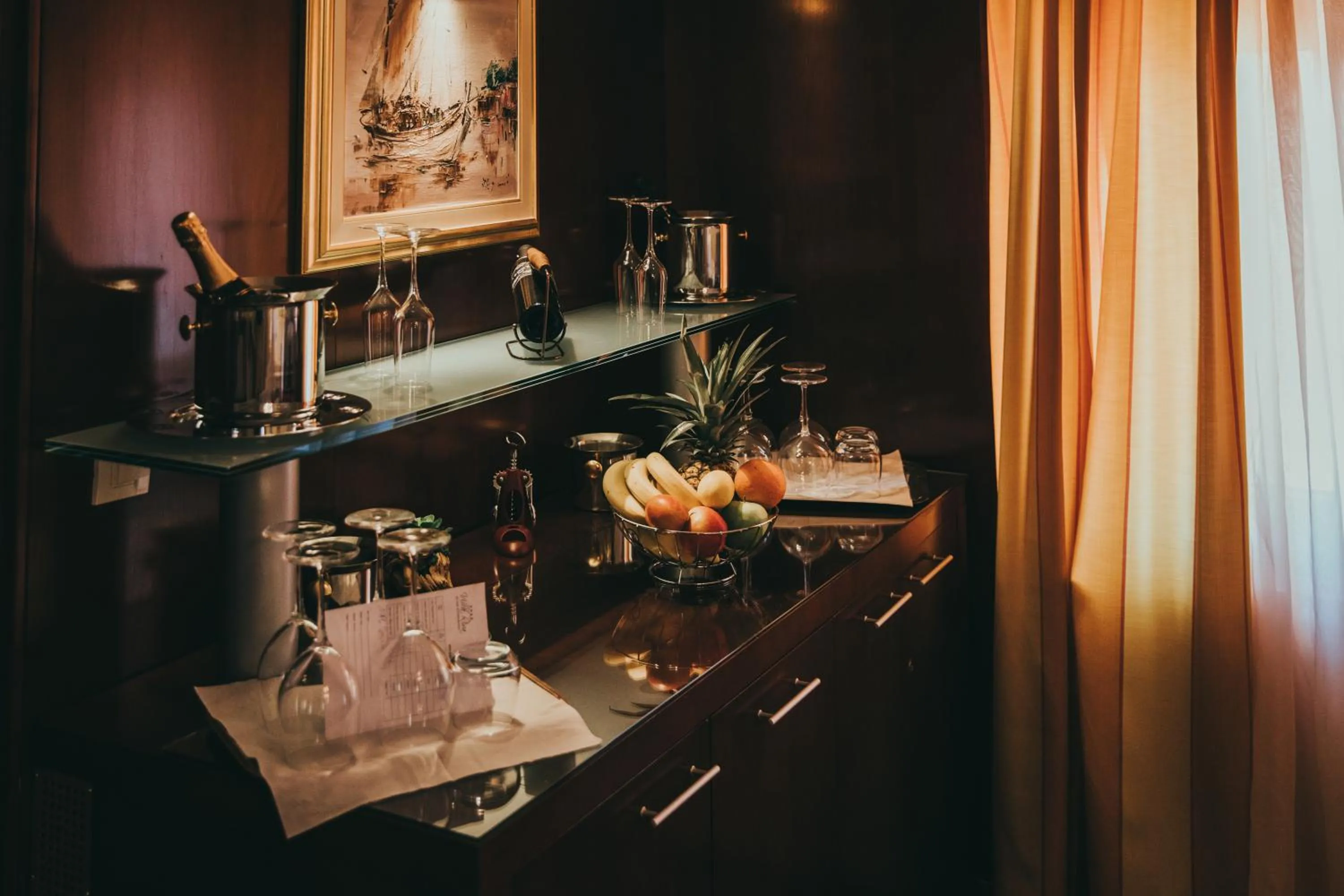 Drinks in Villa Riva