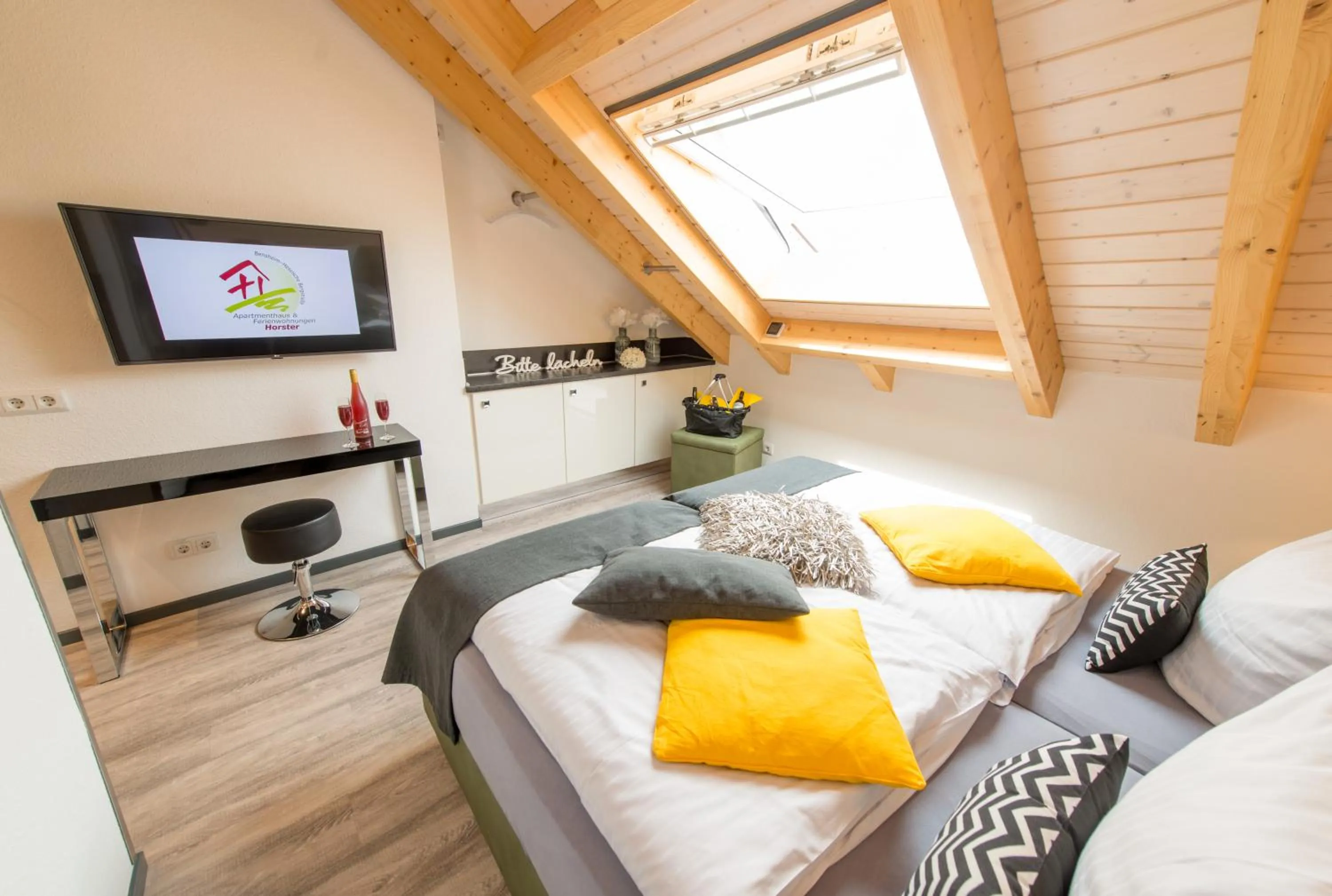 TV and multimedia in Design-Apartments by Ulrike Horster