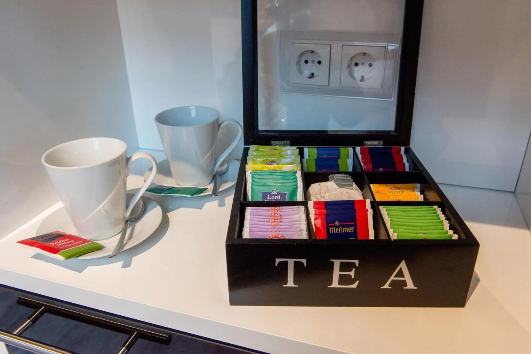 Coffee/tea facilities in Design-Apartments by Ulrike Horster