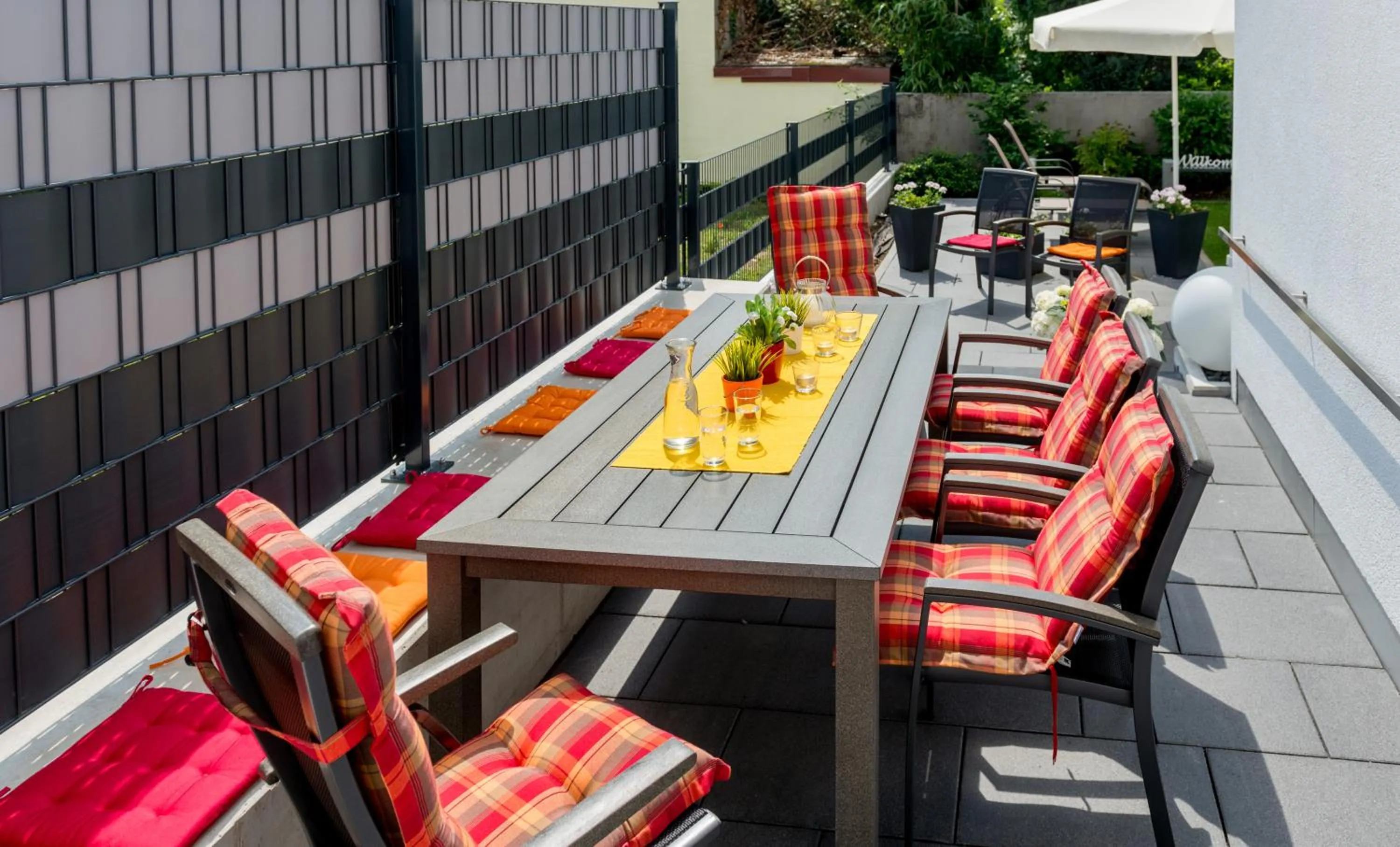 Balcony/Terrace in Design-Apartments by Ulrike Horster