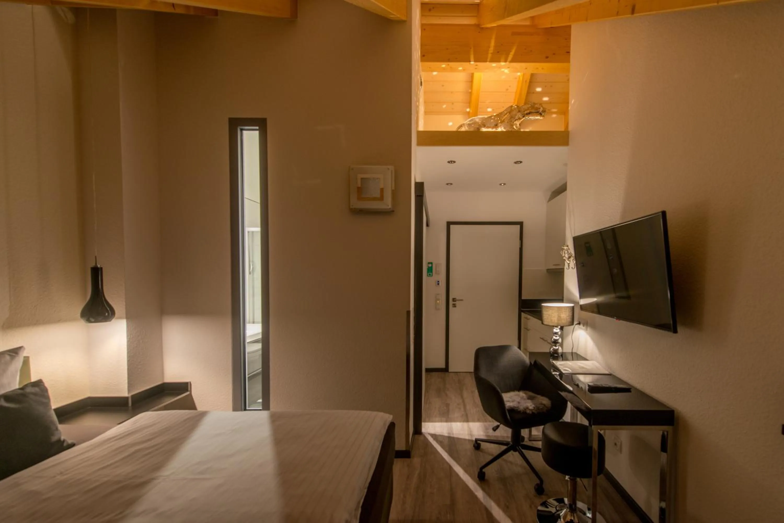 Bed in Design-Apartments by Ulrike Horster