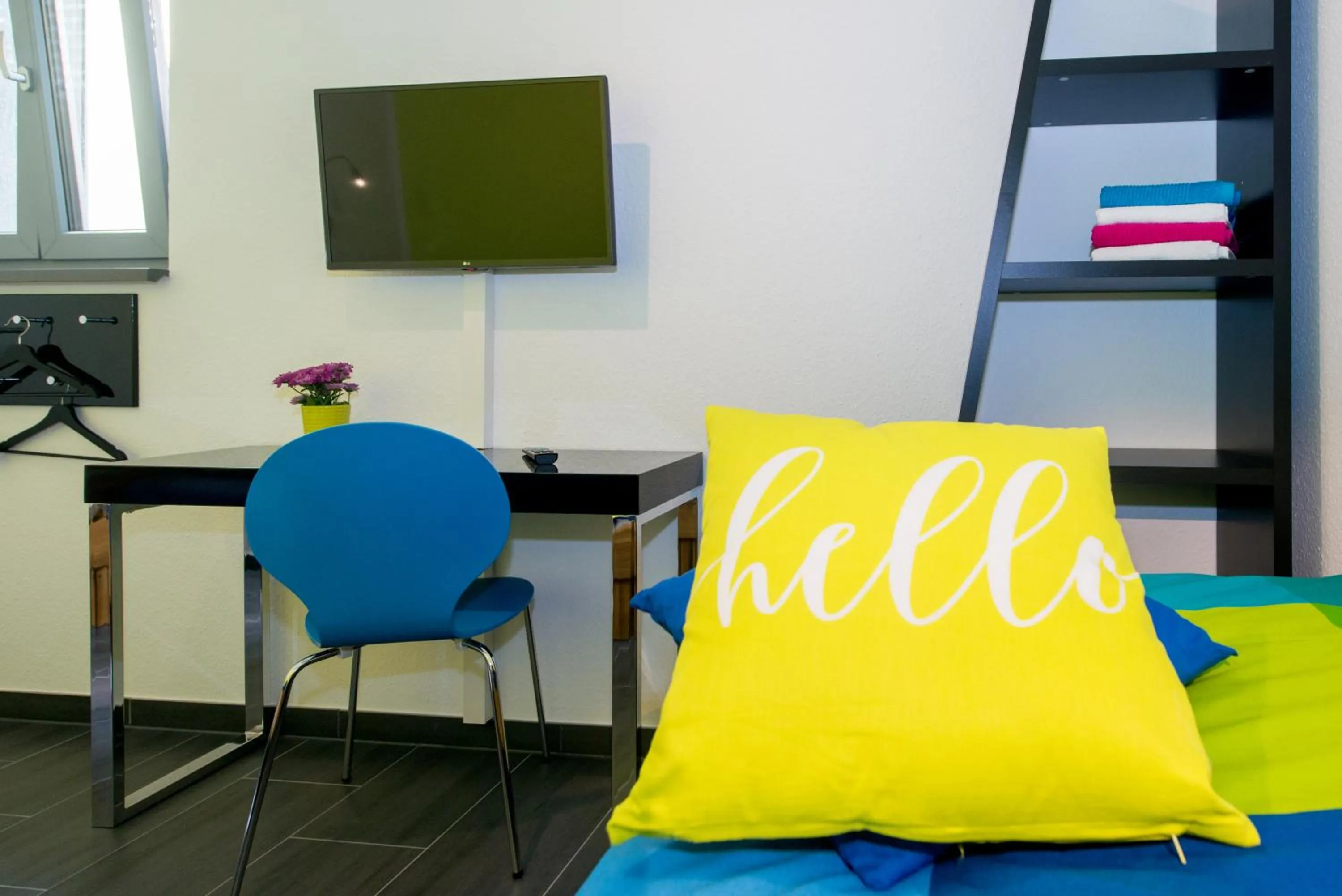 Bed in Design-Apartments by Ulrike Horster