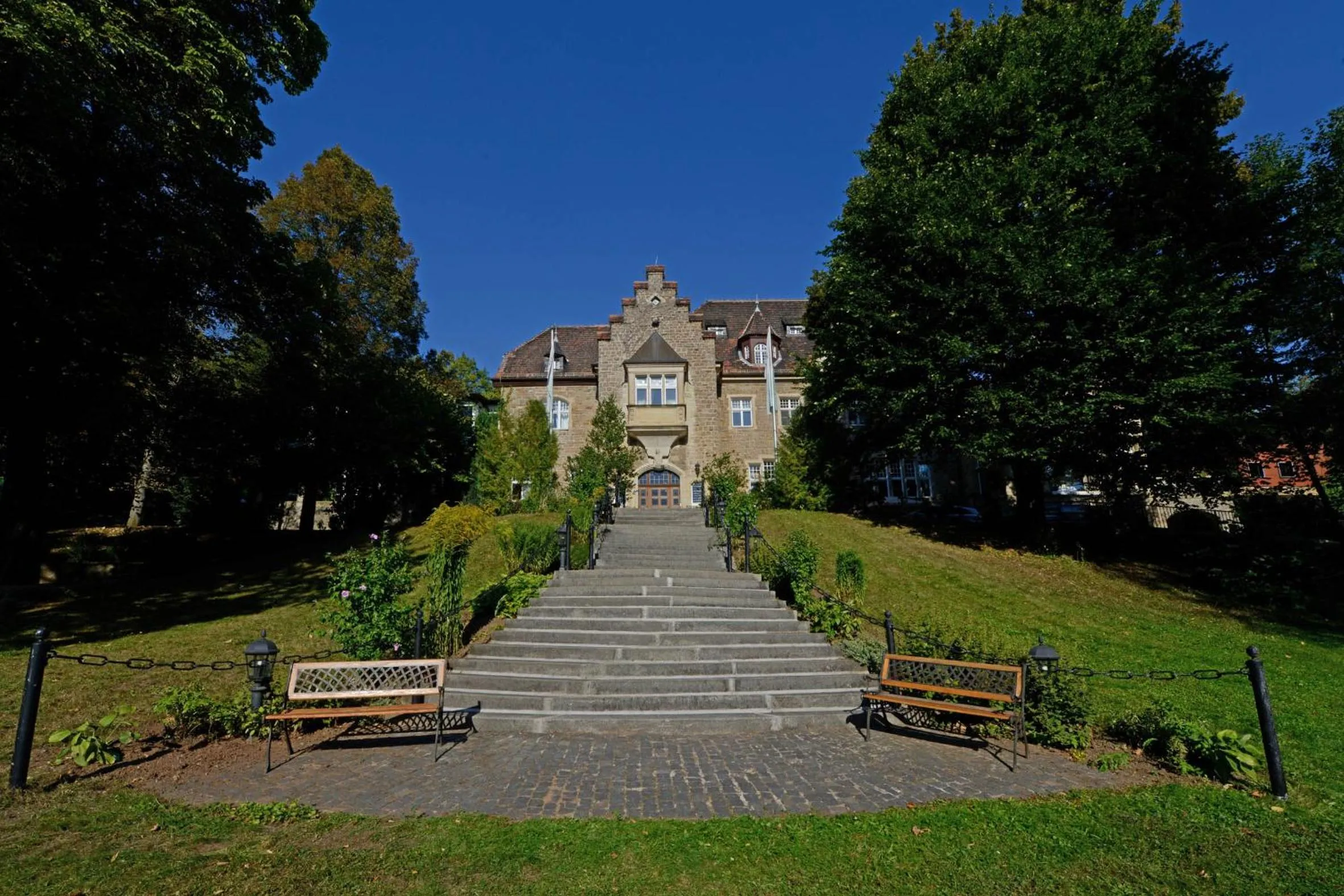 Property building in Schlosshotel Villa Westerberge