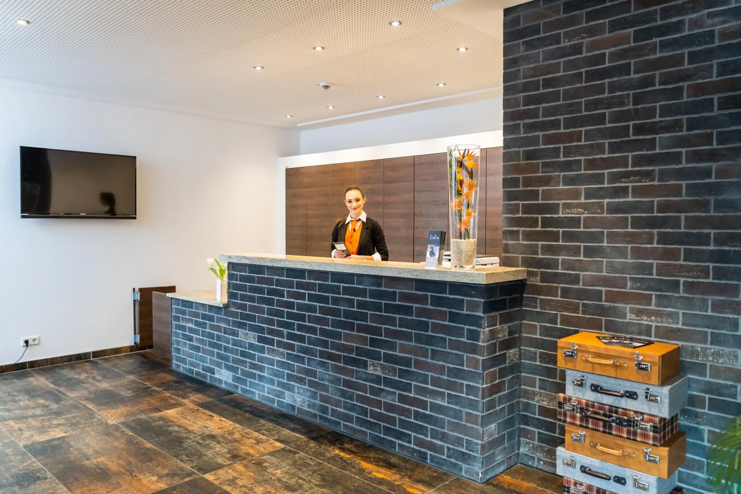 Lobby or reception in Hotel Duda Langenbruck