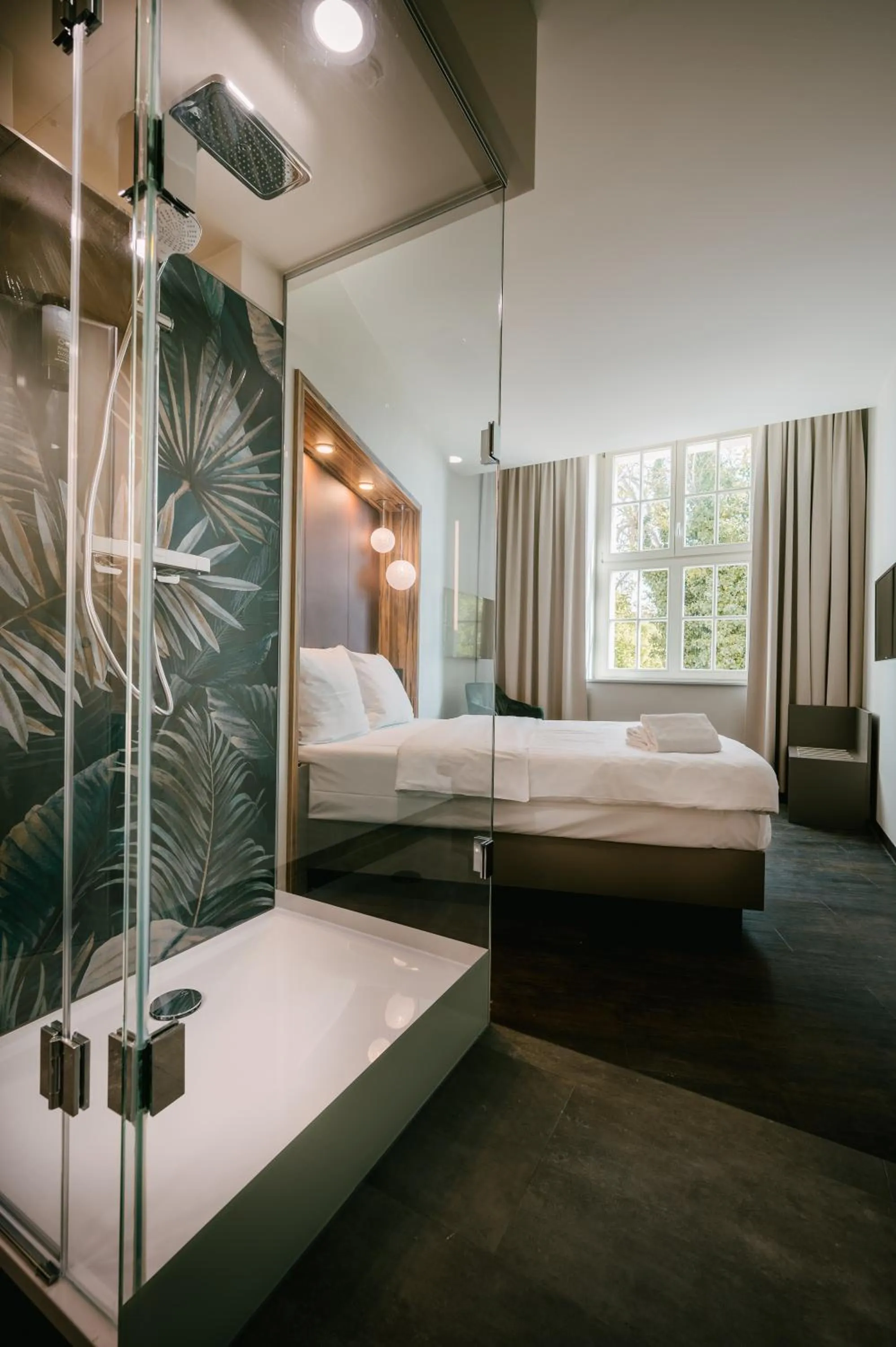 Photo of the whole room, Bed in Travel24 Hotel Leipzig City