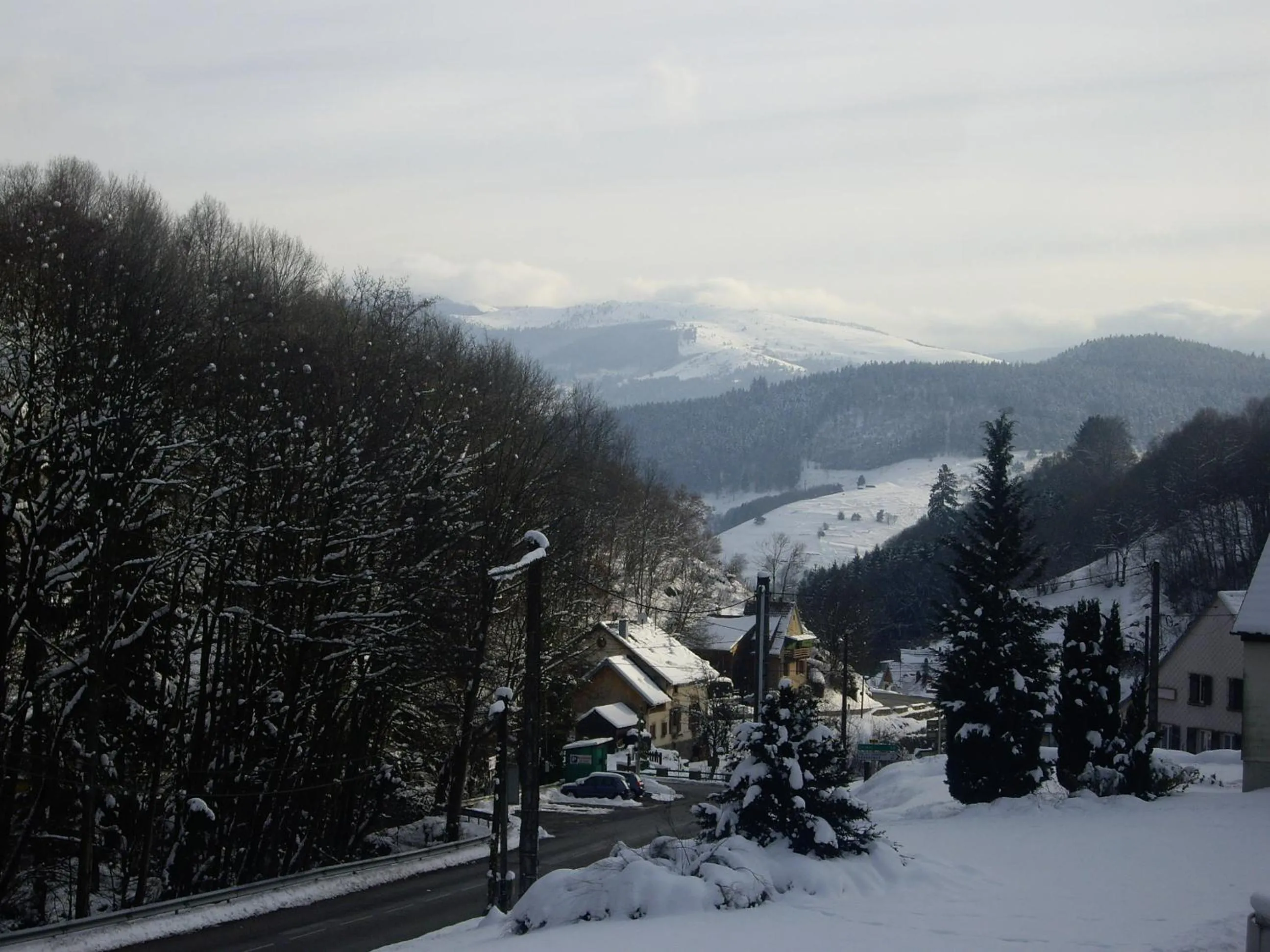 appartement vue sur la montagne