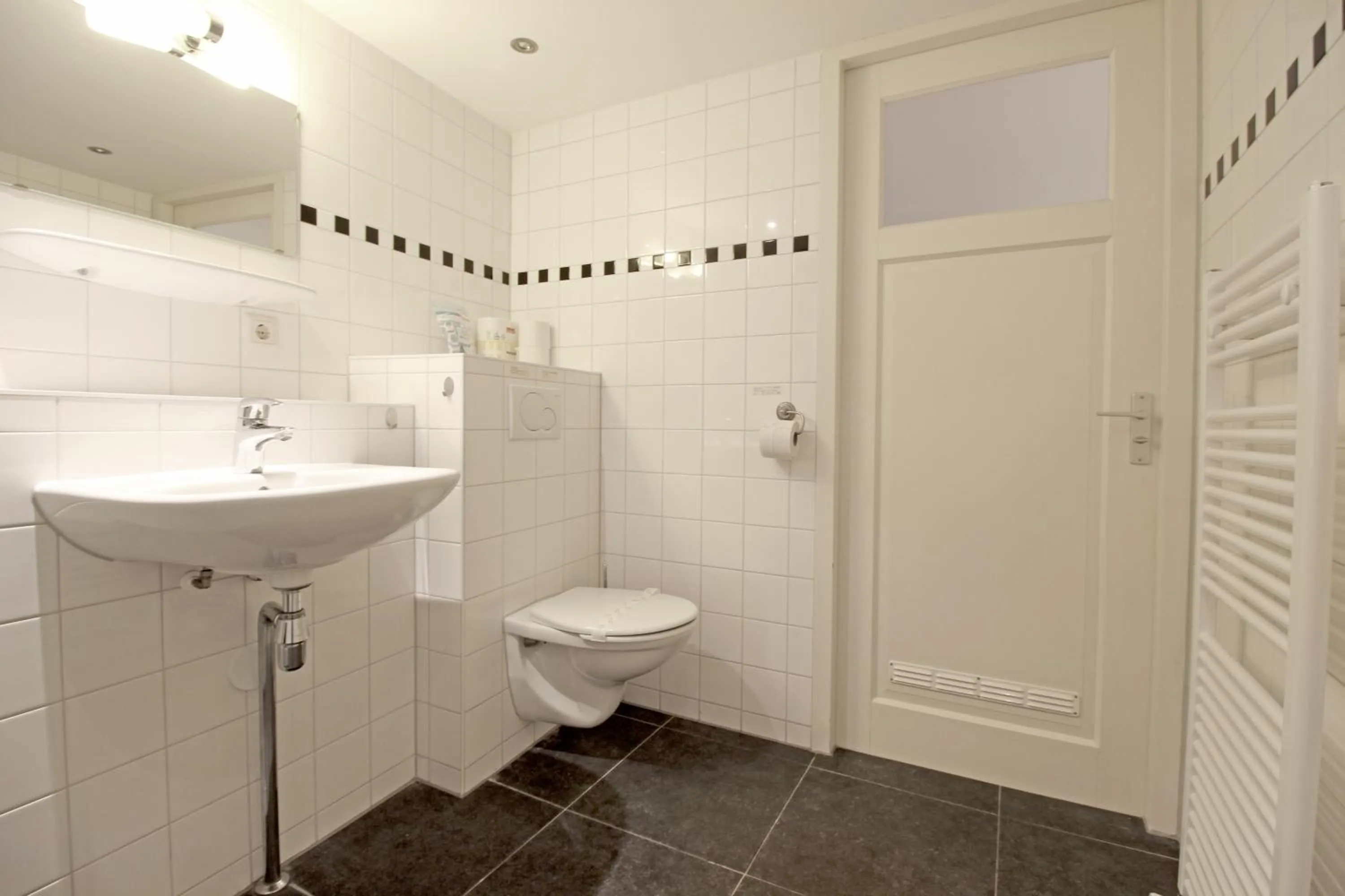 Bathroom in Romantic Jordaan Canalsuite near Anne Frank House