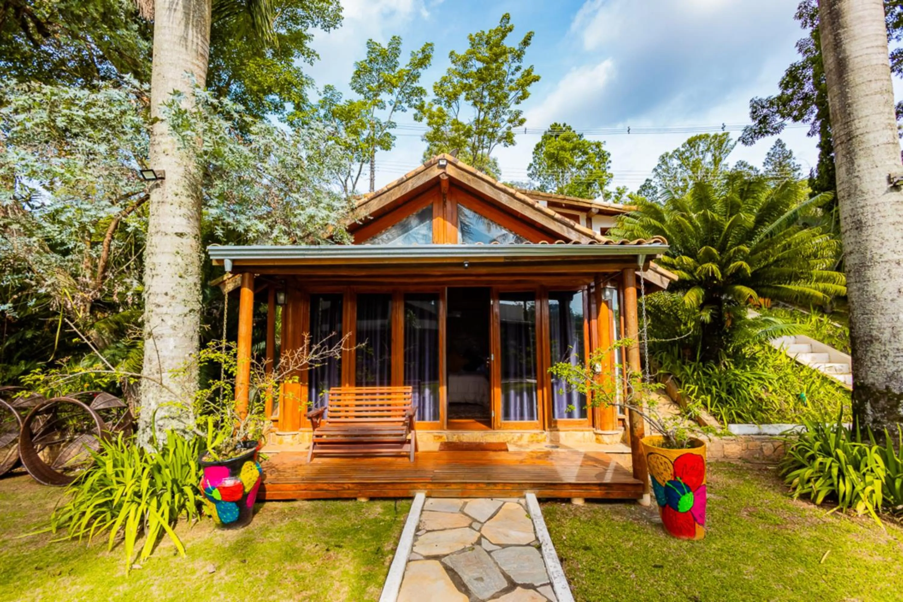 Patio in Putini Pousada e Hotel by OYO