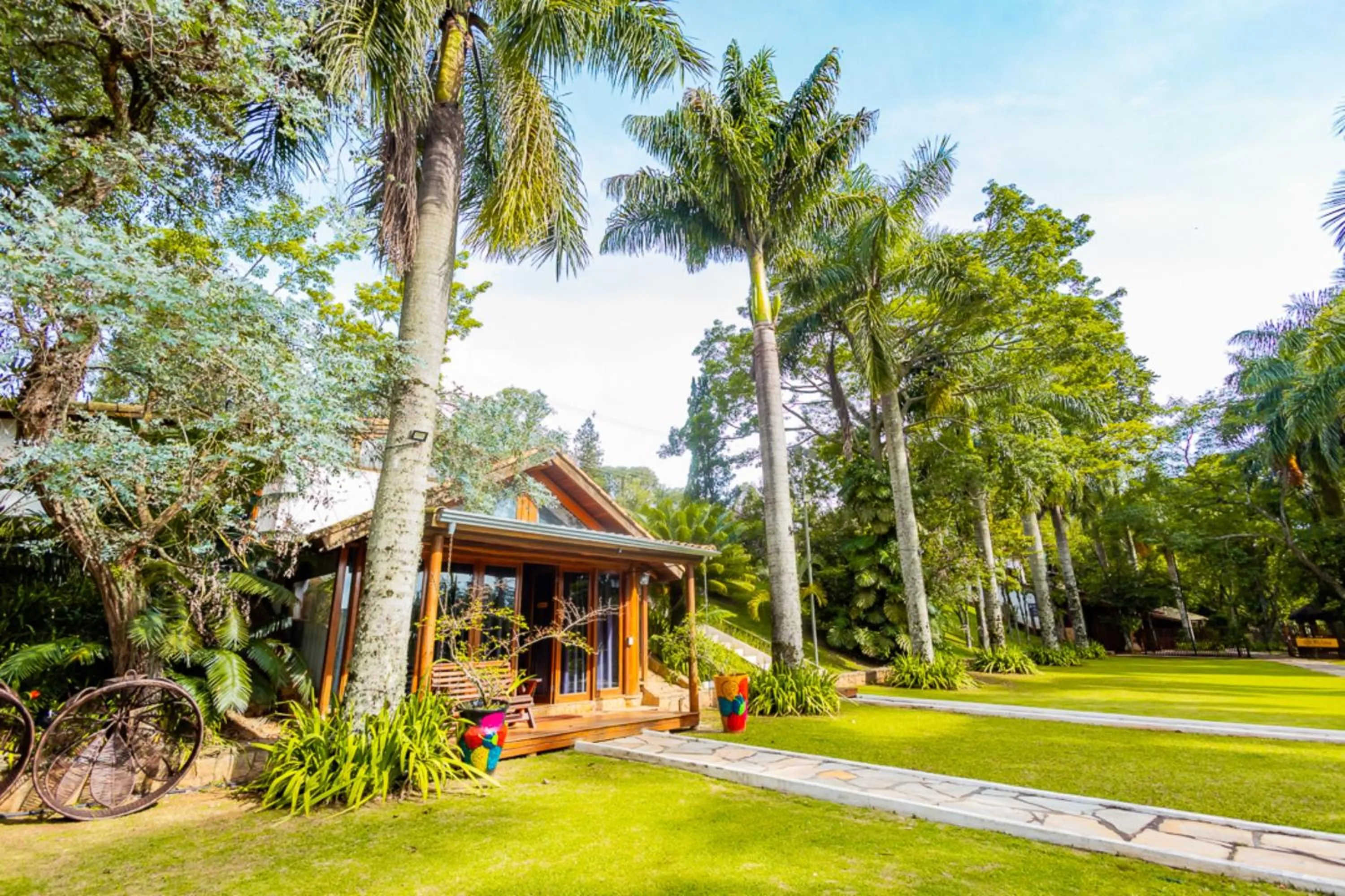Garden in Putini Pousada e Hotel by OYO
