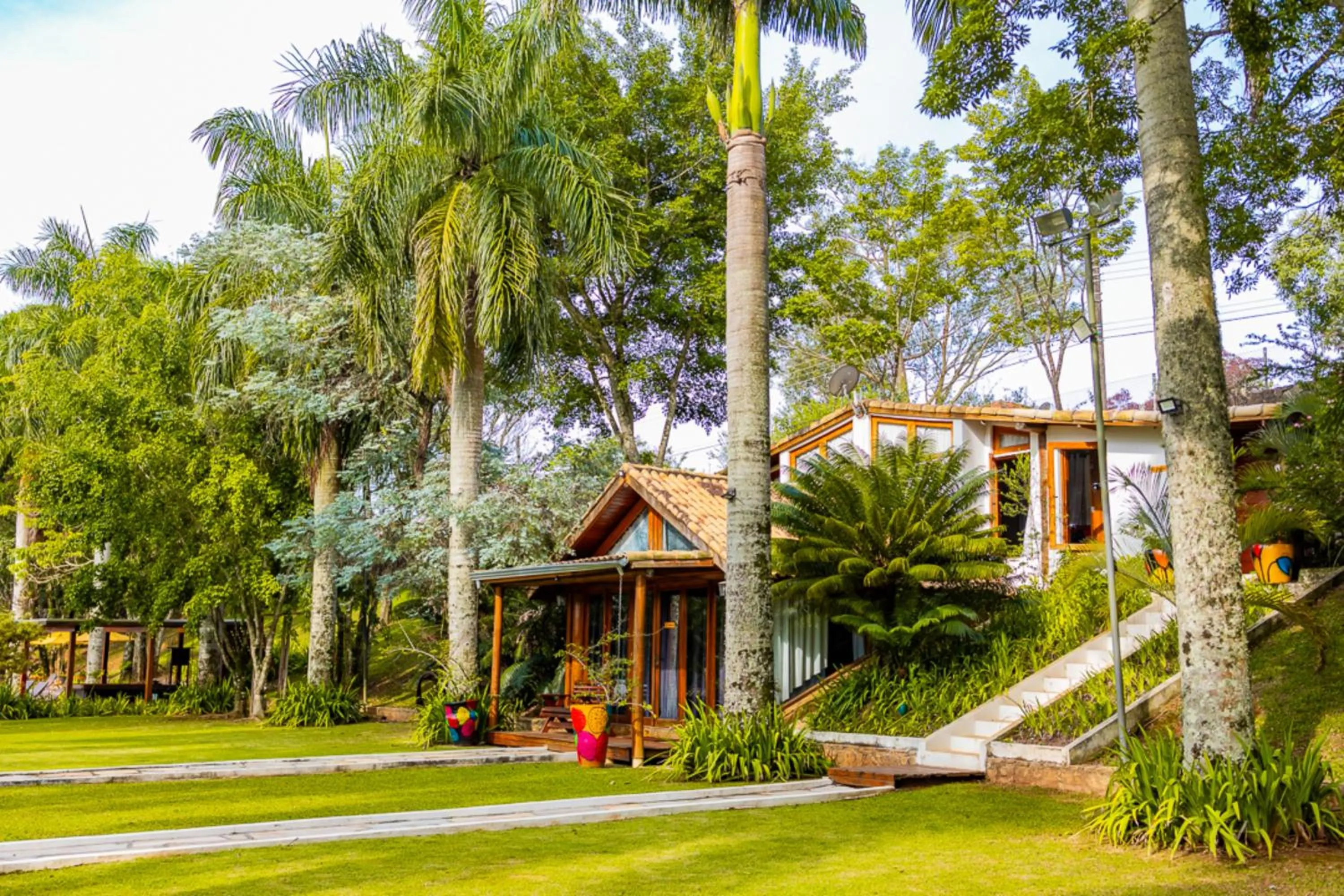 Garden in Putini Pousada e Hotel by OYO