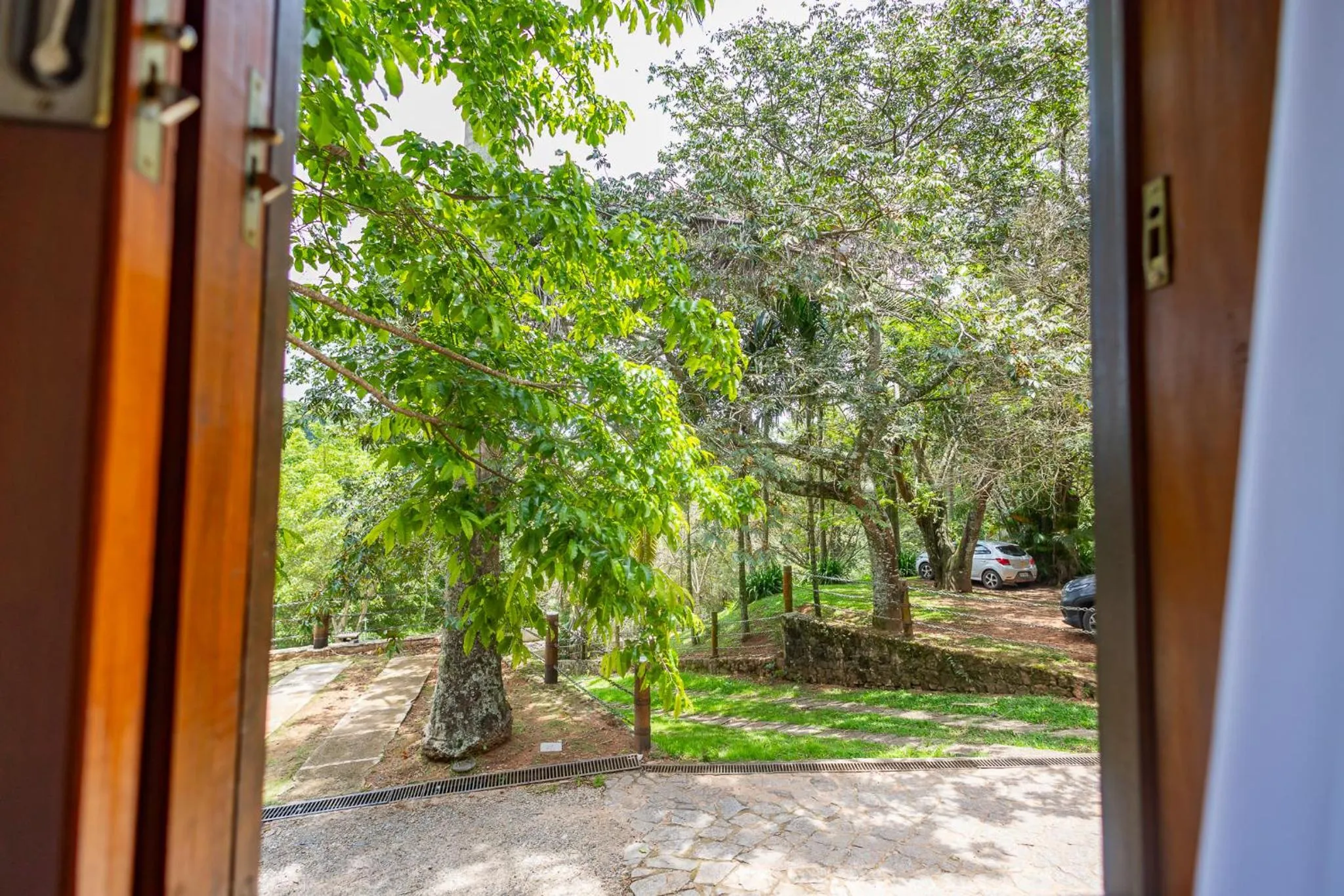 Garden view in Putini Pousada e Hotel by OYO