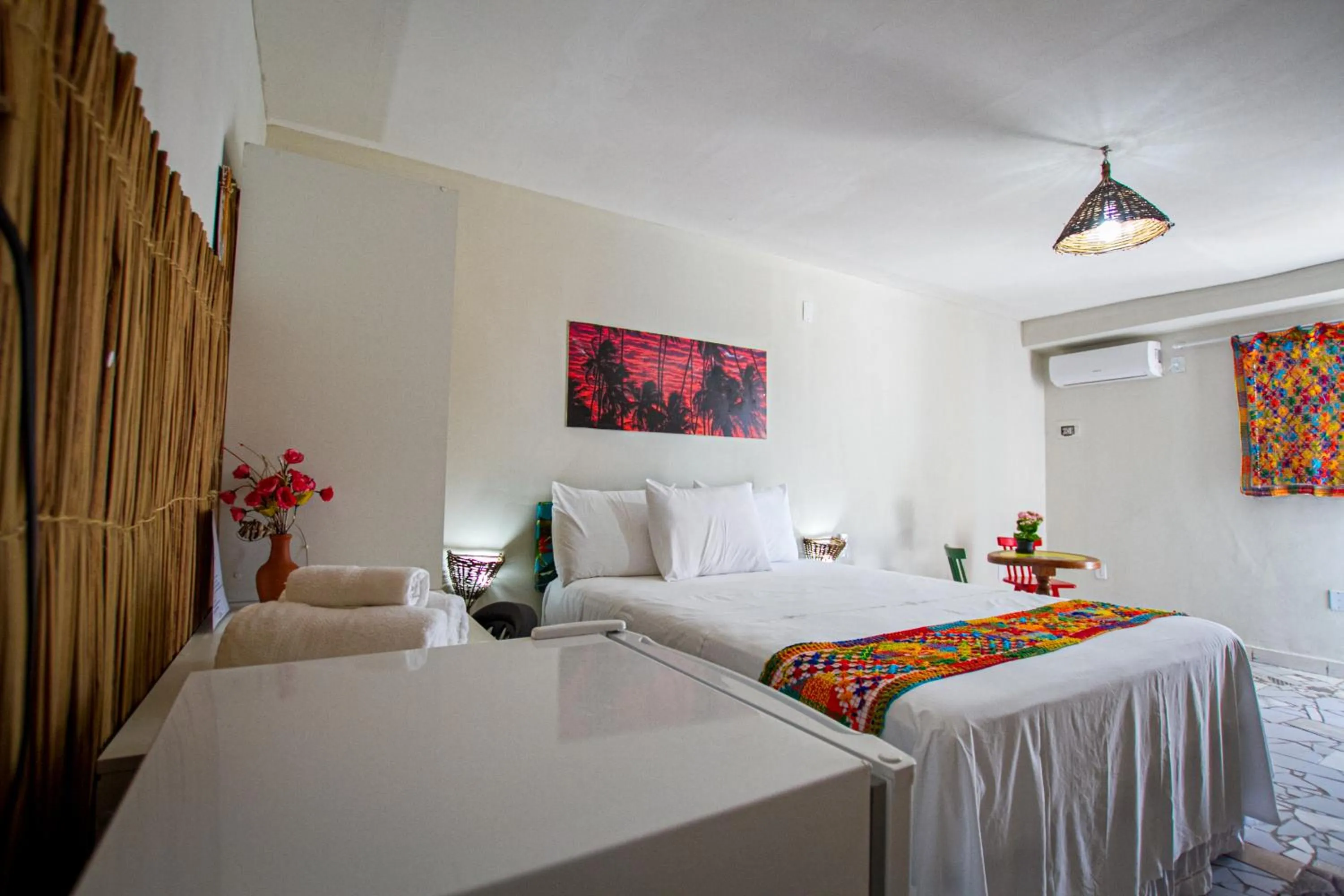 Bedroom, Bed in Pousada Vila Nalu