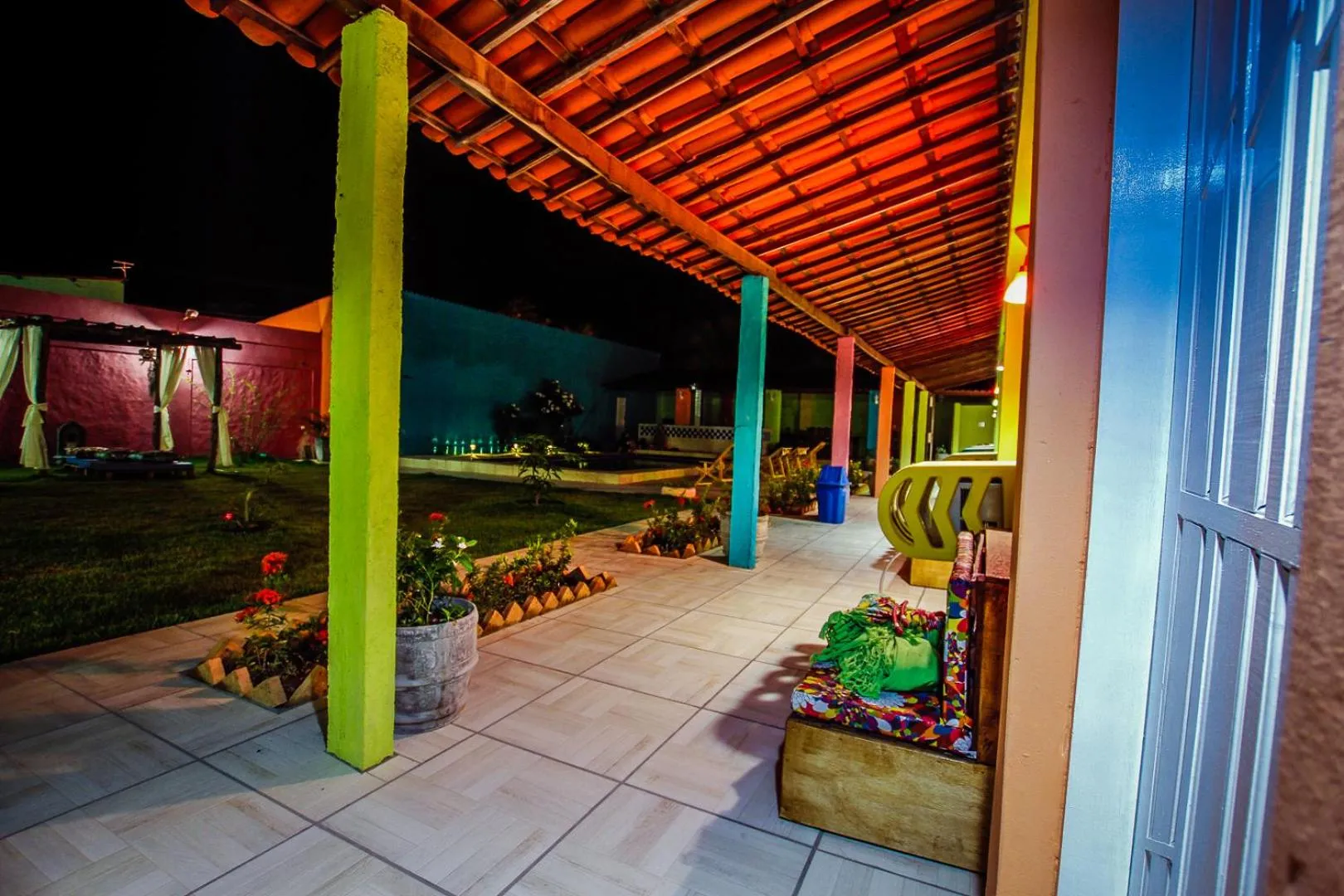 Patio in Pousada Vila Nalu