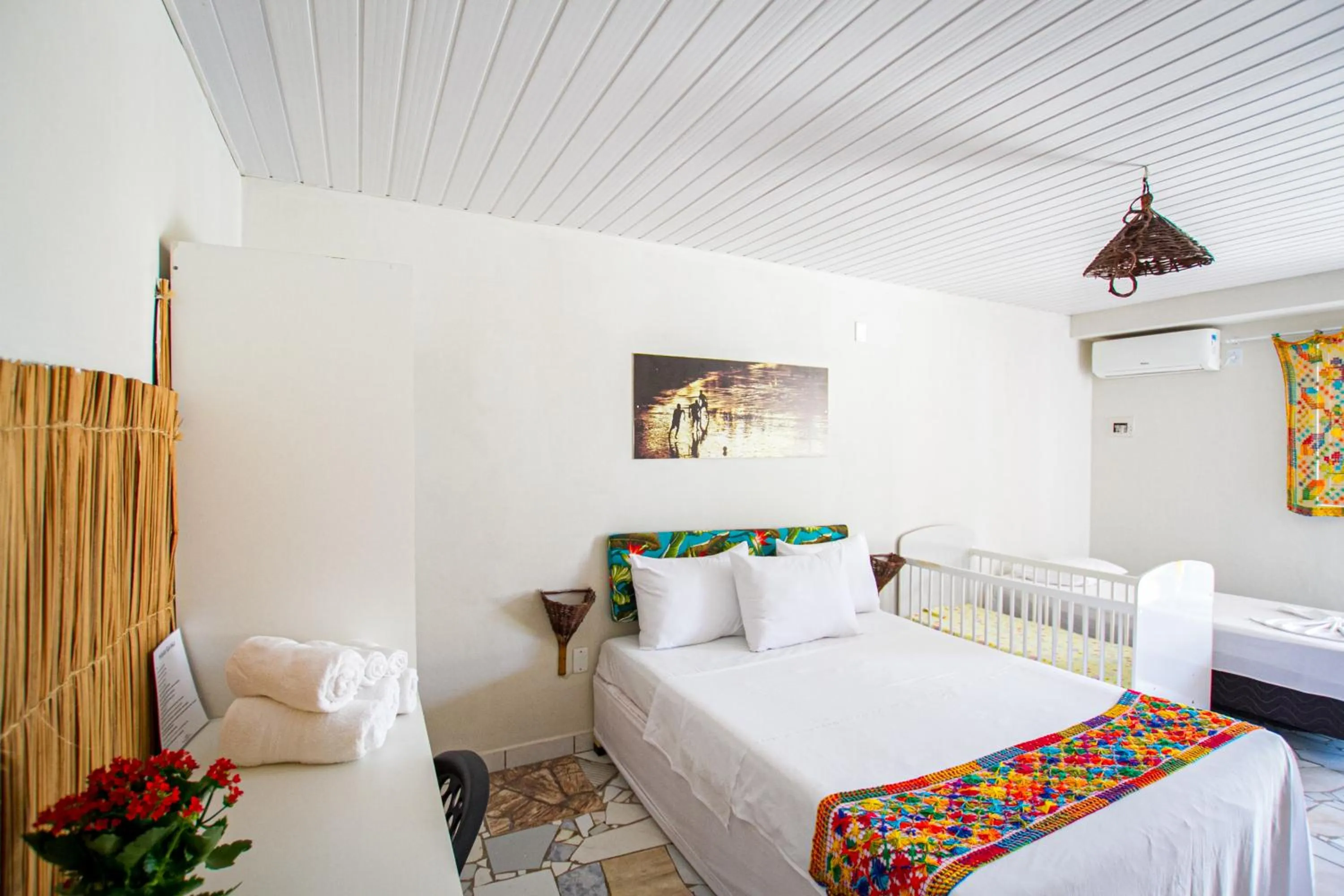 Bedroom, Bed in Pousada Vila Nalu