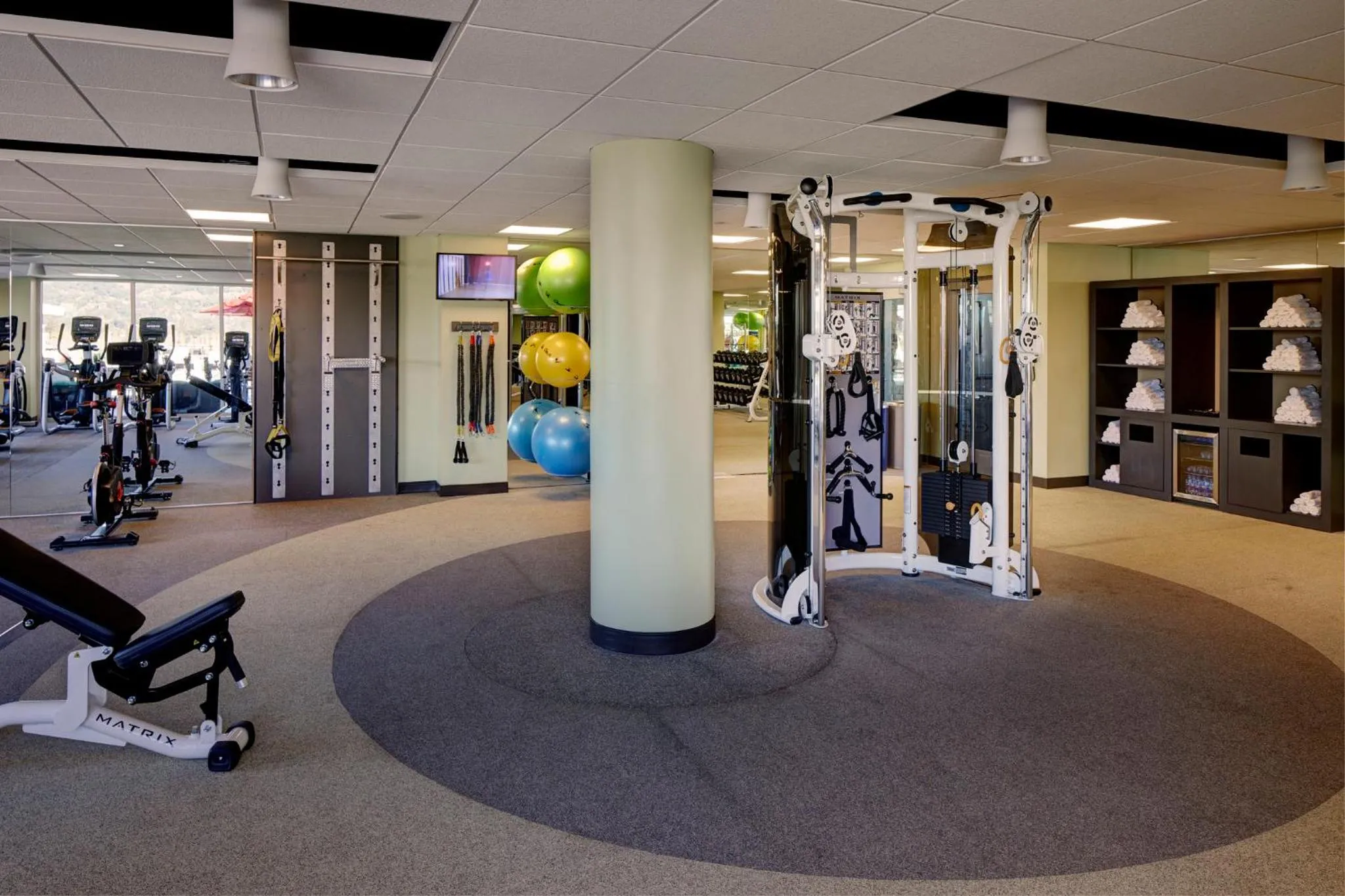 Fitness centre/facilities in Archer Hotel Napa