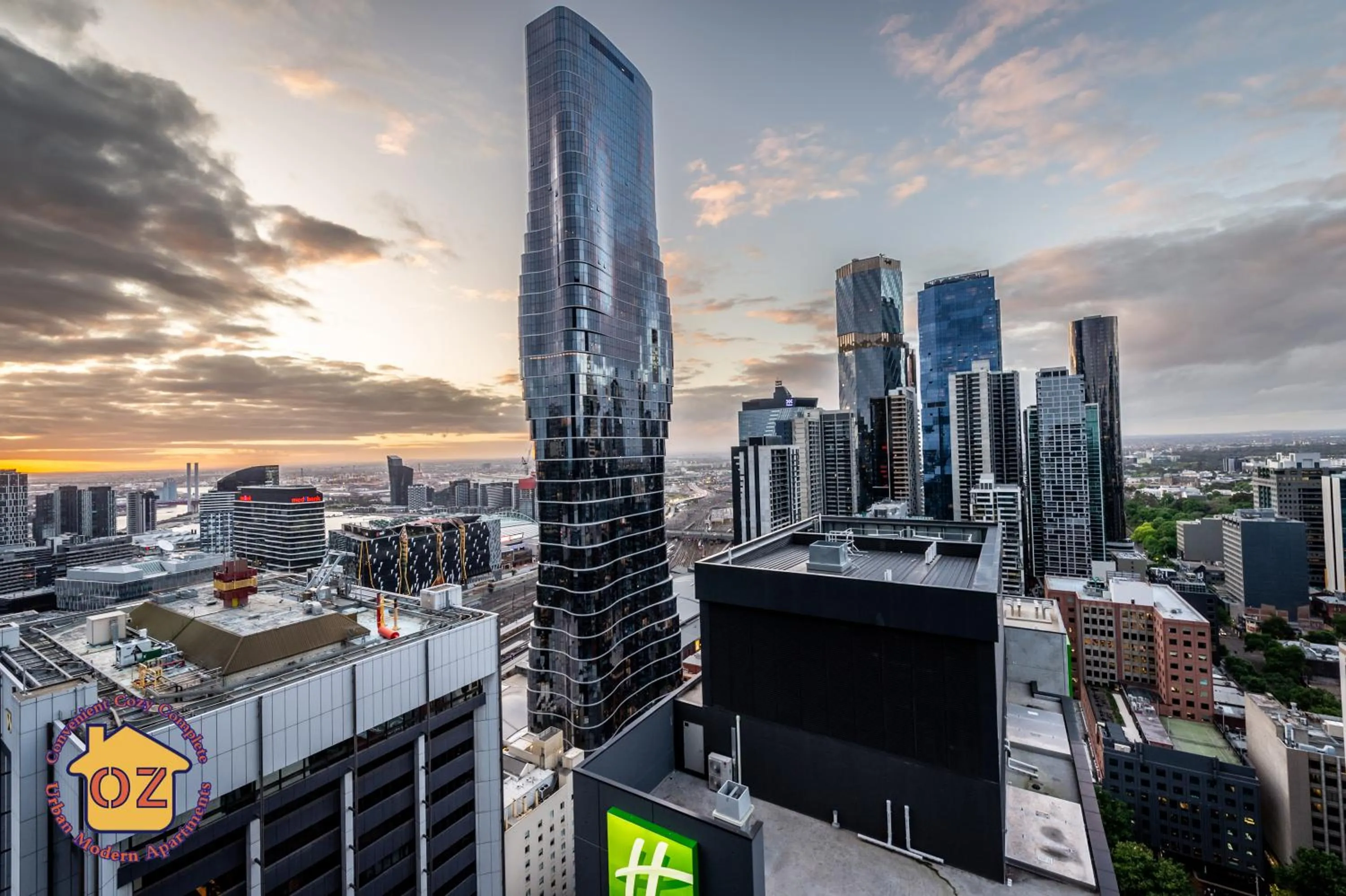 View (from property/room) in Aussie Escape Apartments-Skyline Collins Tower