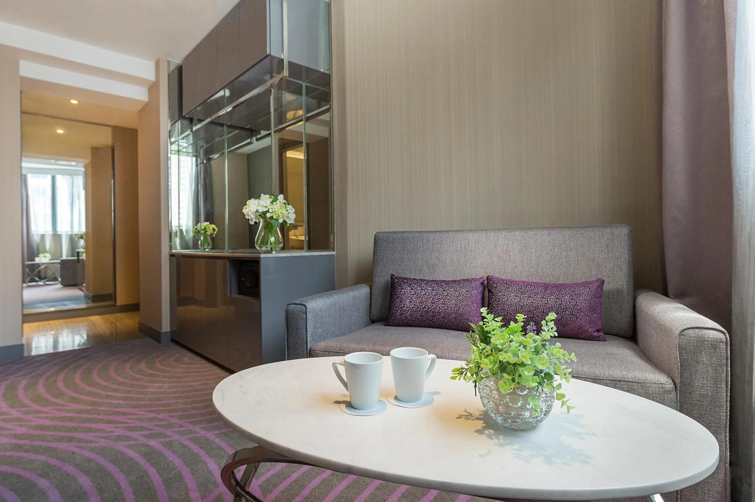 Living room in Silka Tsuen Wan, Hong Kong