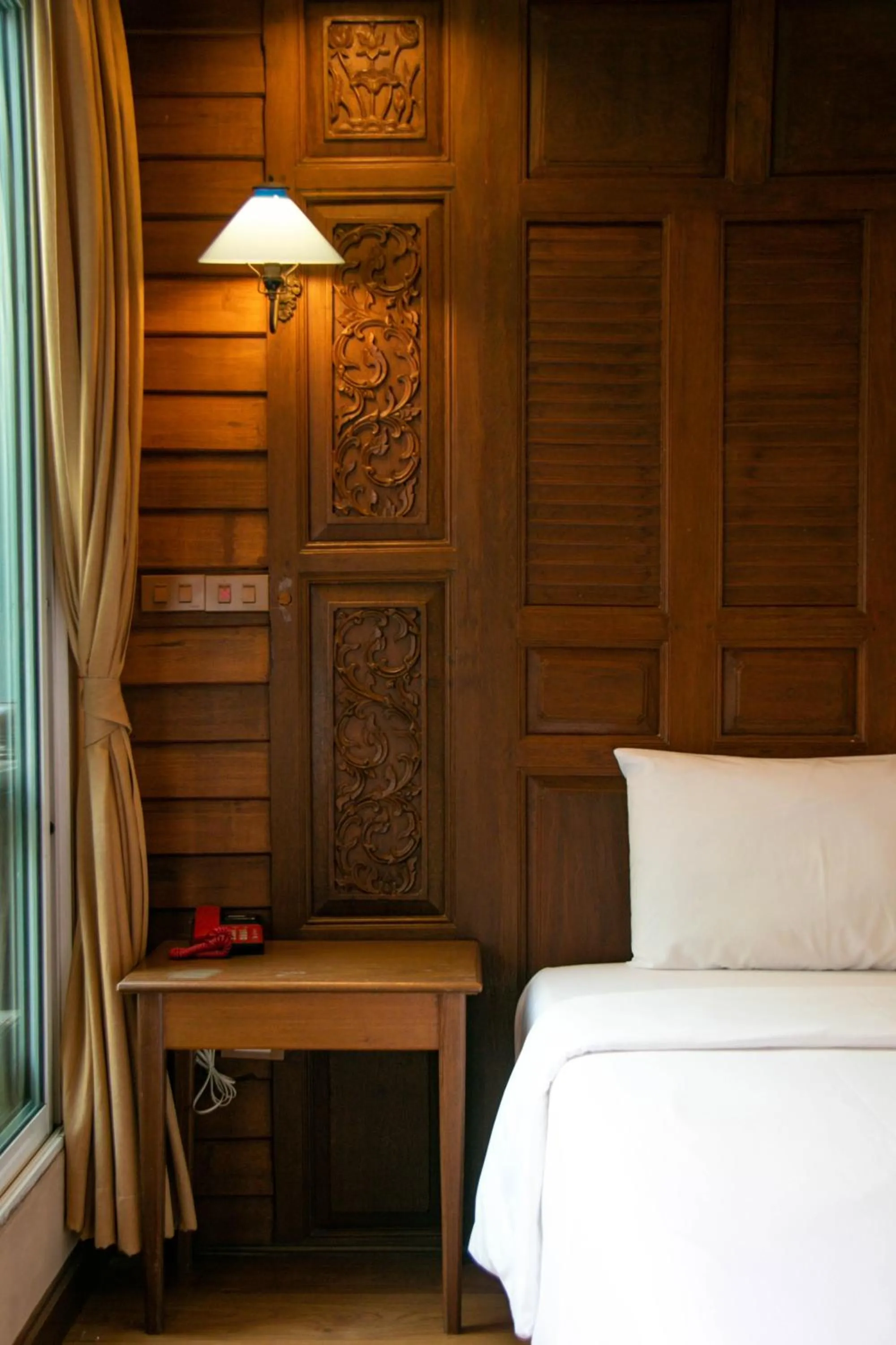 Bedroom, Bed in Lamphu Tree House Boutique Hotel