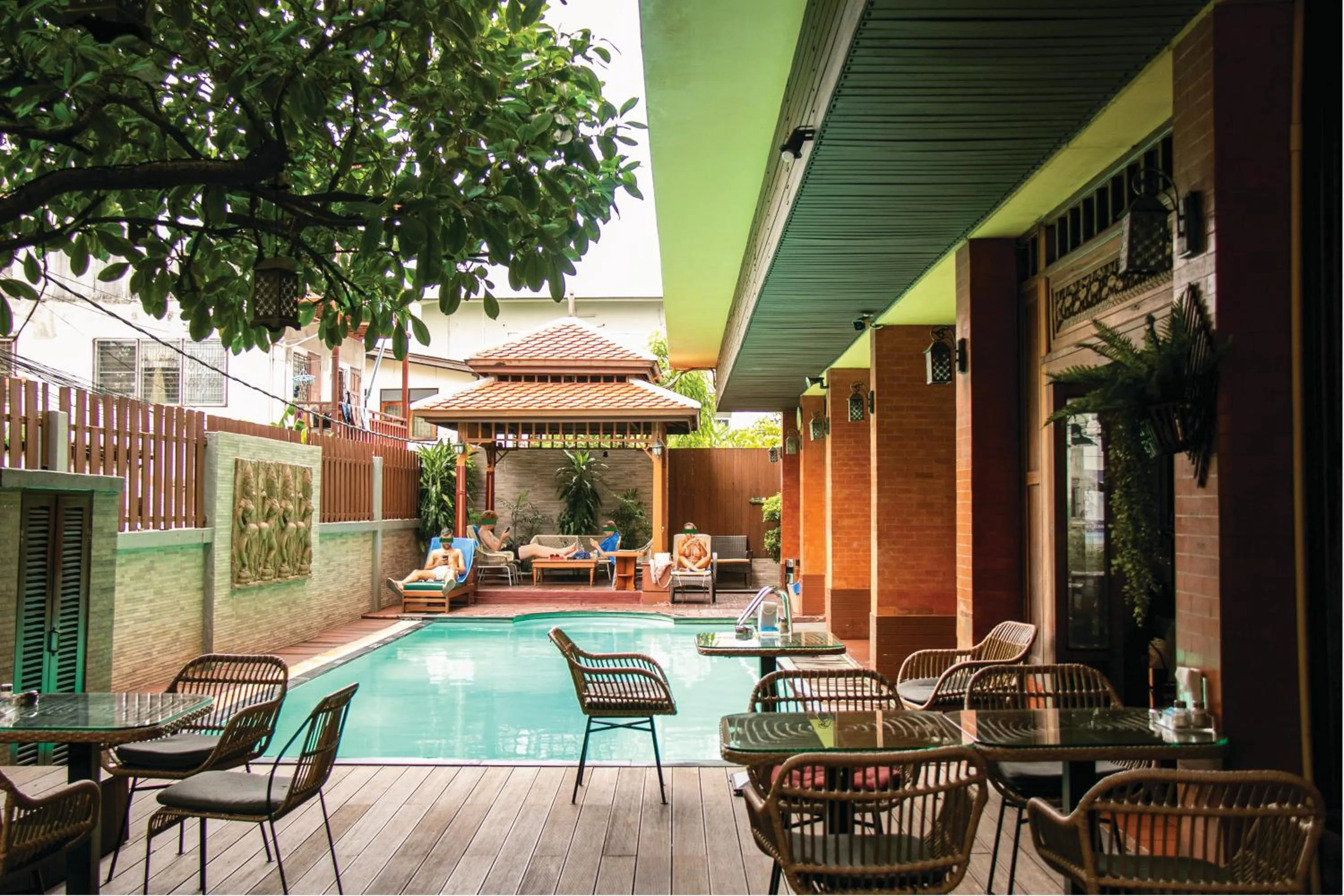 Restaurant/places to eat in Lamphu Tree House Boutique Hotel