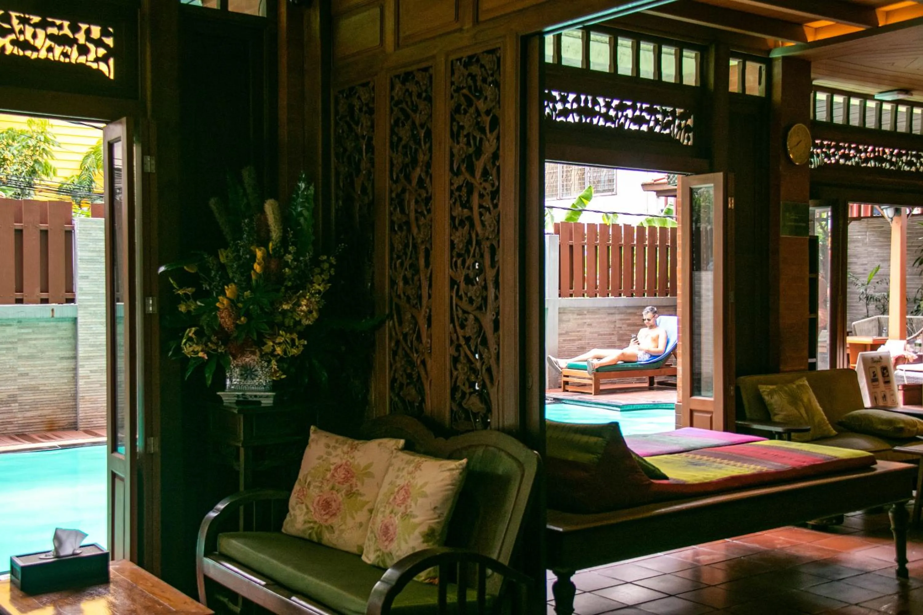 Lobby or reception in Lamphu Tree House Boutique Hotel