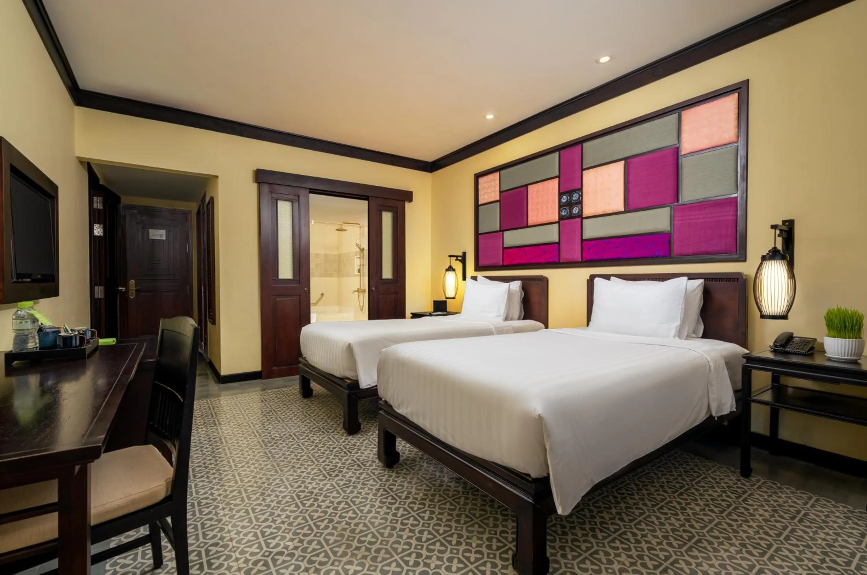 Bed in Wyndham Garden Hoi An Cua Dai Beach