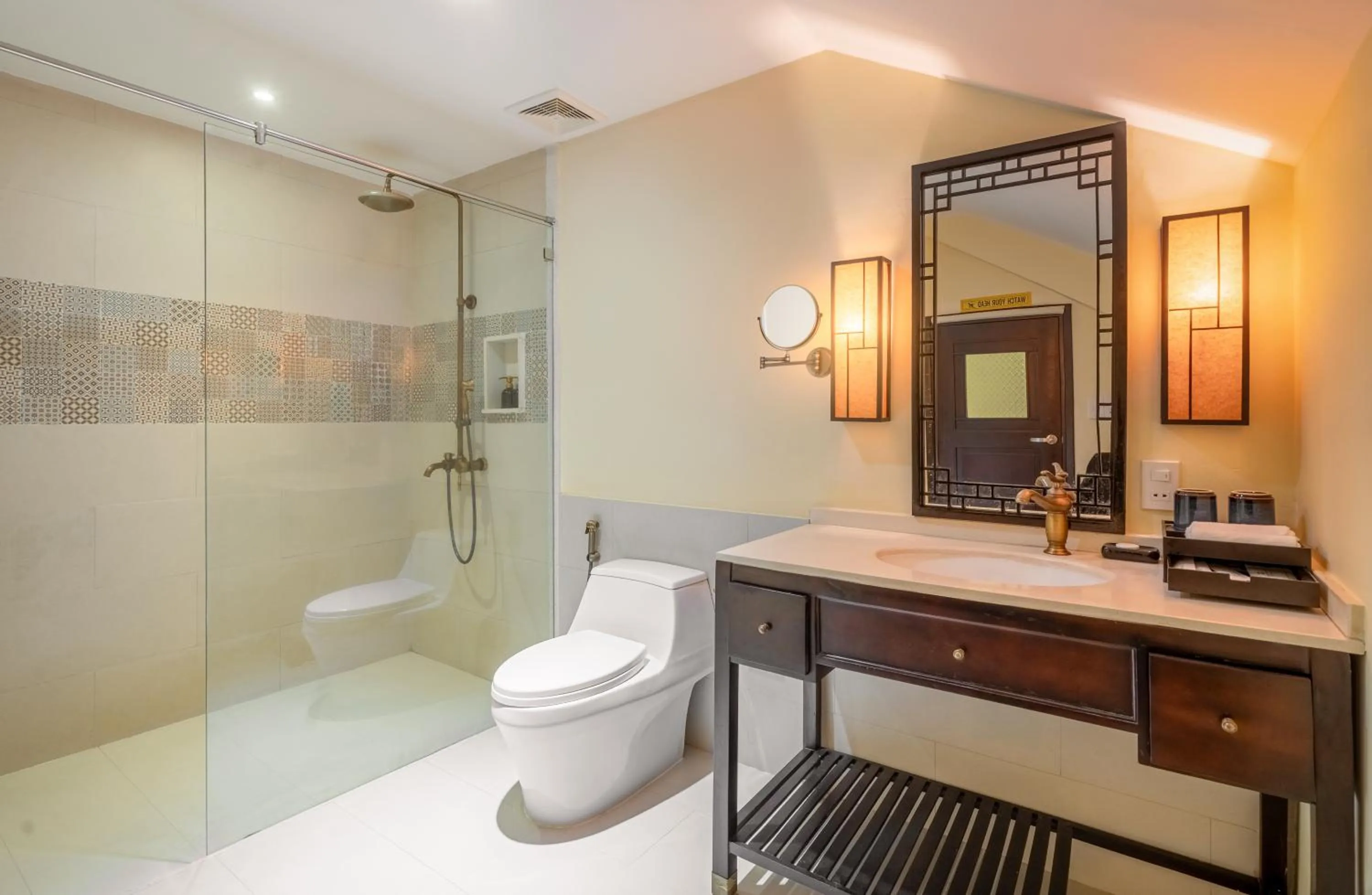 Shower in Wyndham Garden Hoi An Cua Dai Beach
